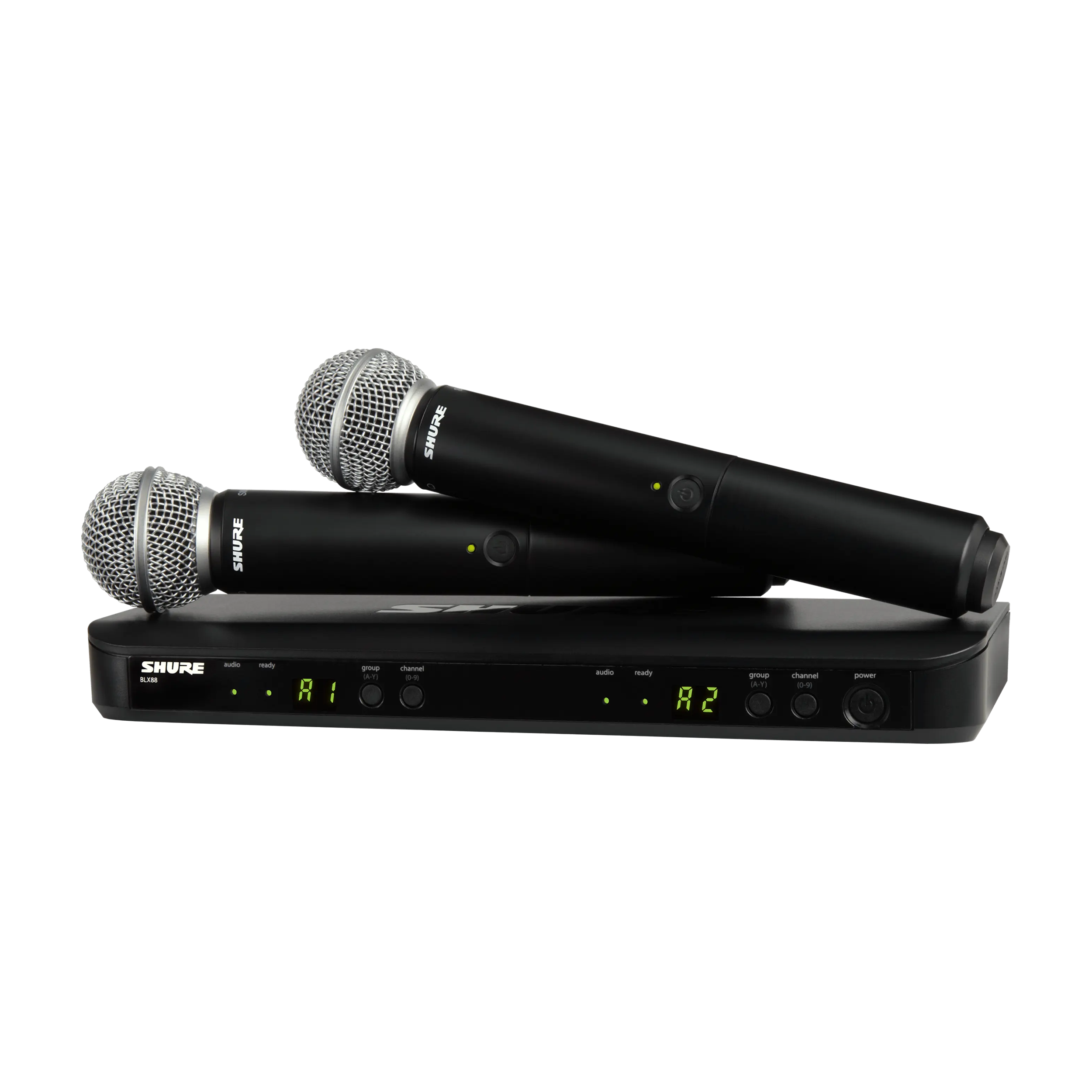 Shure BLX288/SM58 Dual-Channel Wireless Handheld Microphone System