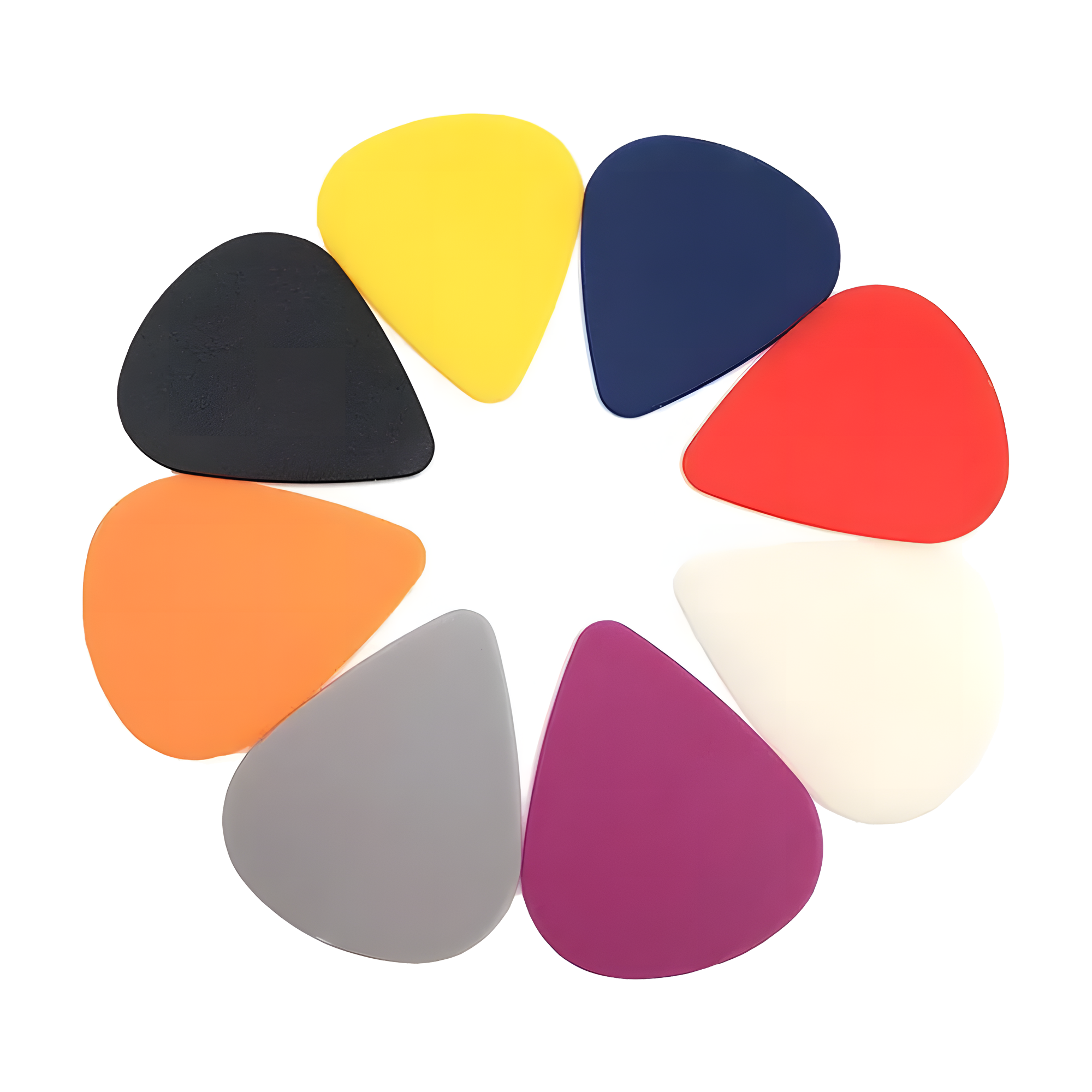 PBS BP-01 Uñas de Plástico Premium para Guitarra 0.75 mm Colores Aleatorios - Unidad