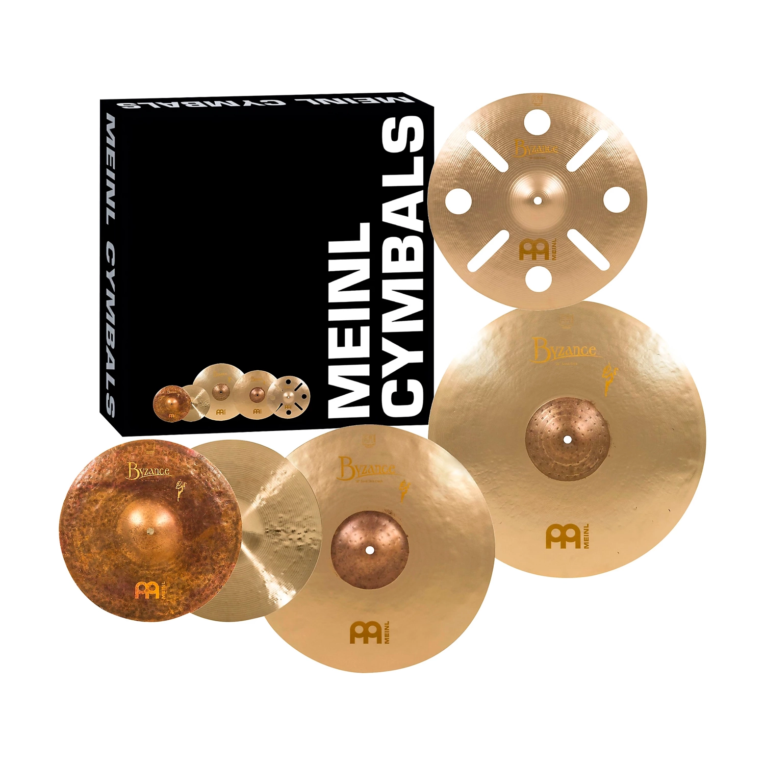 Meinl Byzance Vintage Series Benny Greb Sand cymbal set