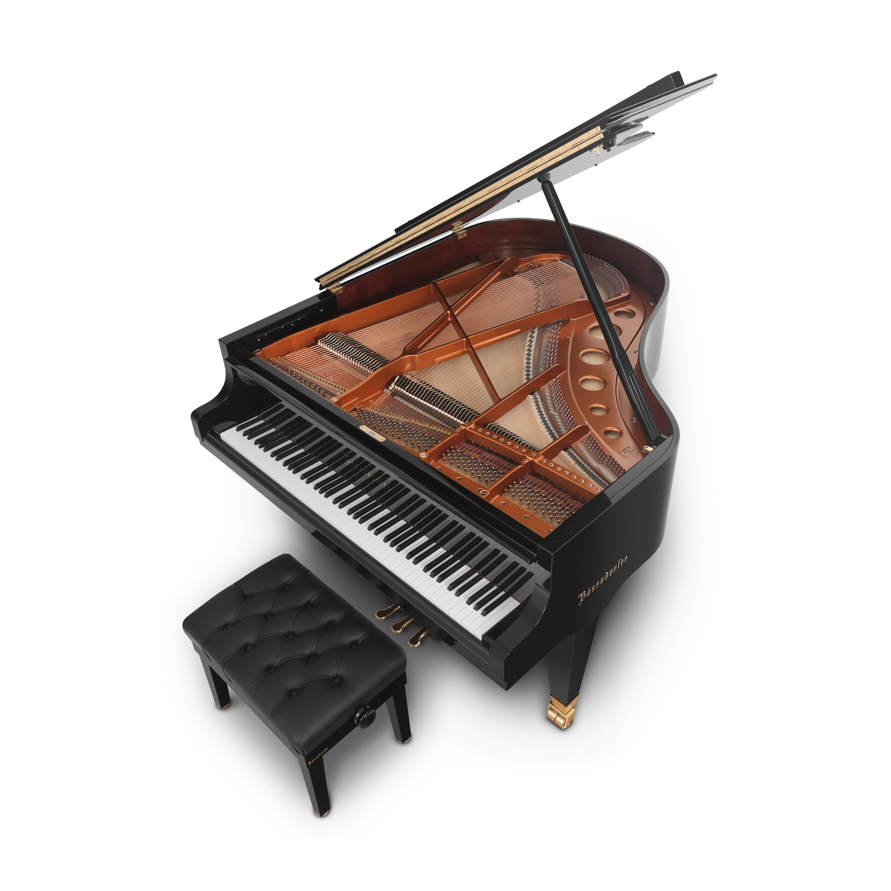 Bosendorfer Grand Piano 170 - Polished Ebony Finish