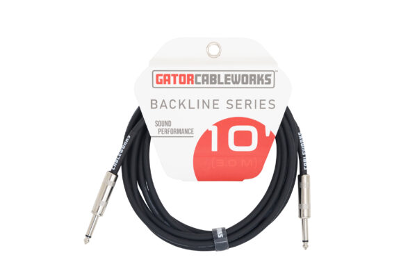 Gator Cableworks Backline Series Instrument Cable 10'