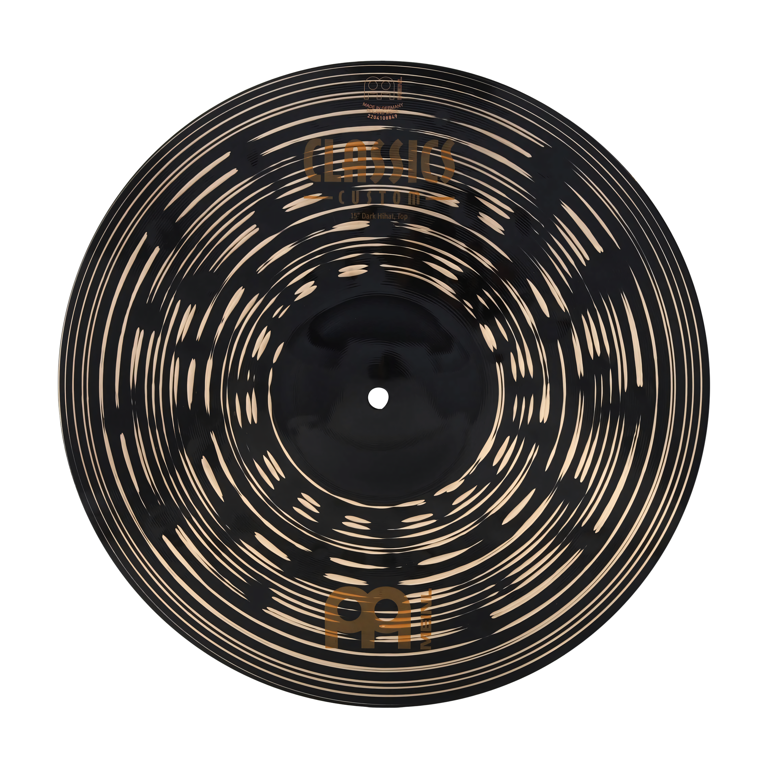 Meinl Cymbals CC15DAH Classics Custom Dark Hi-Hat Cymbals - 15"