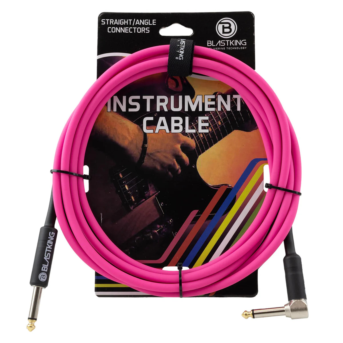 Blastking CGTR 10 Ft Instrument Cable - Straight / Angle Connectors