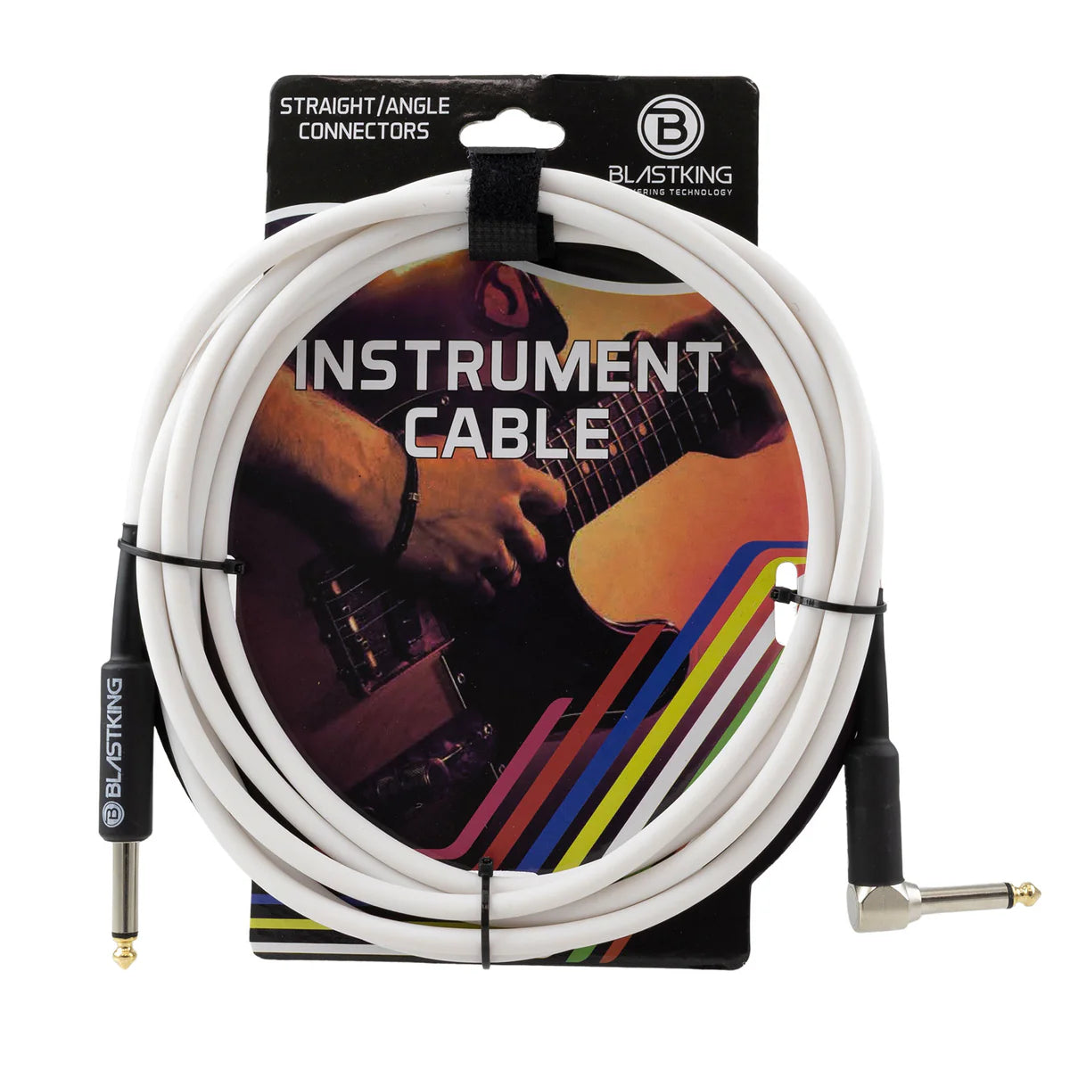 Blastking CGTR 10 Ft Instrument Cable - Straight / Angle Connectors