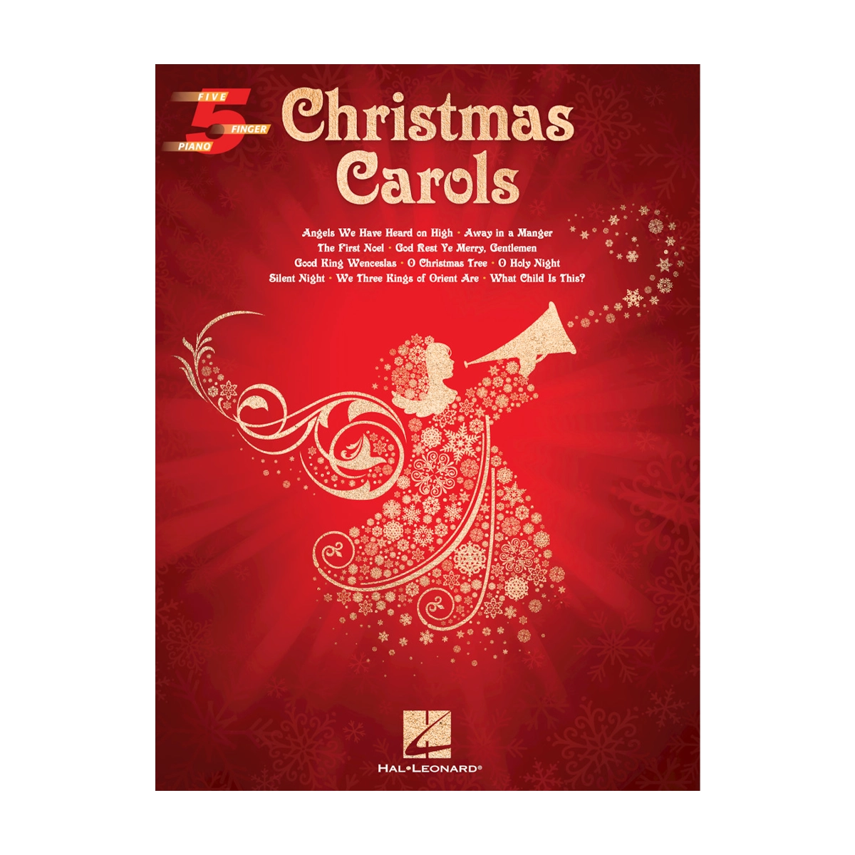Christmas Carols: Five Finger Piano Songbook Softcover