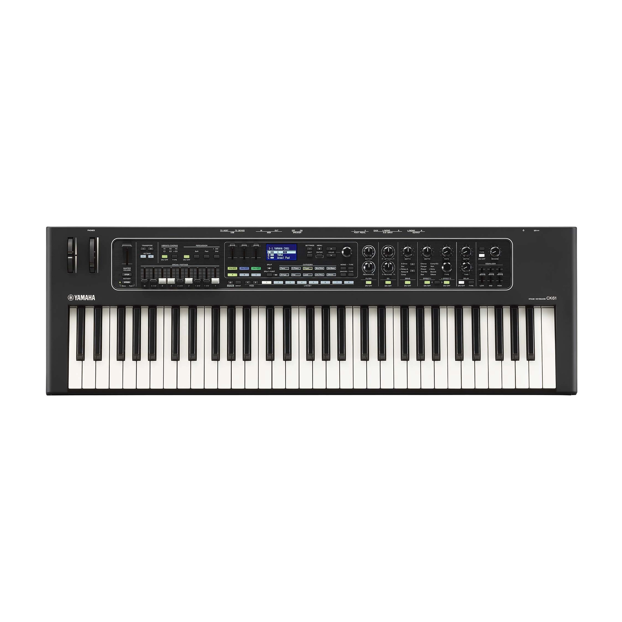 Yamaha CK61 61-Key Stage Piano and Usb Audio/Midi Interface