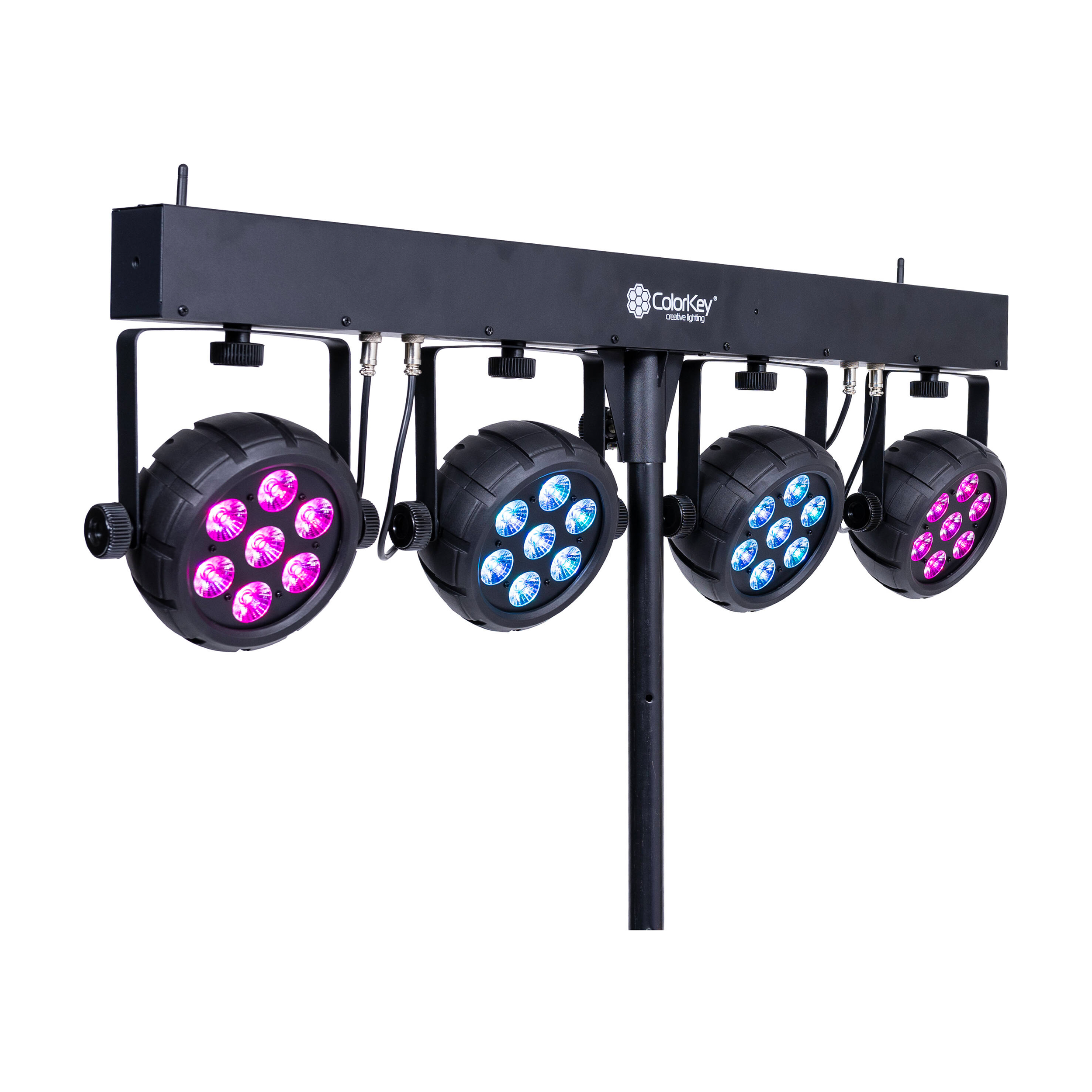 Colorkey Partybar Mobile 500 EL All-In-One Multi-Effects Lighting Package