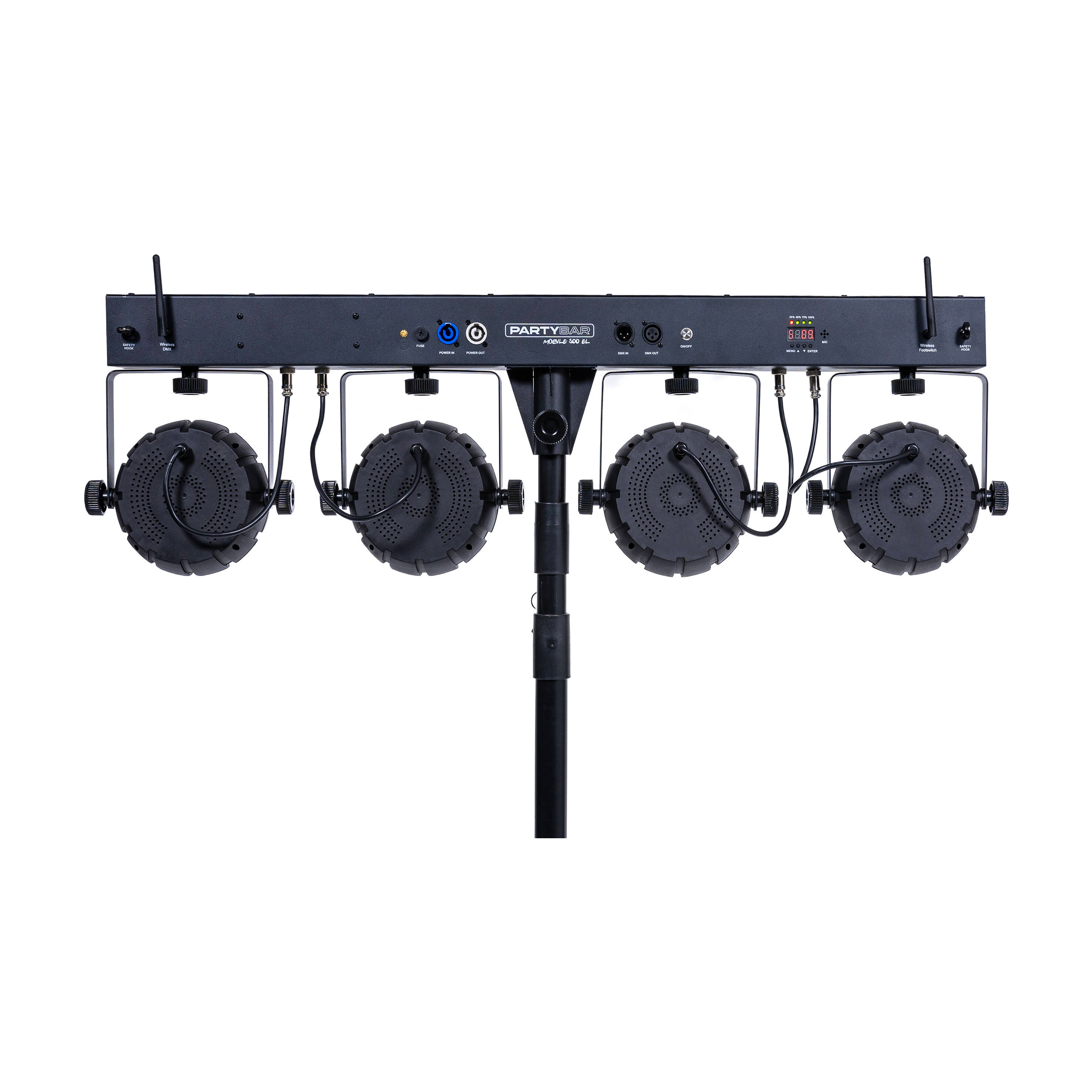 Colorkey Partybar Mobile 500 EL All-In-One Multi-Effects Lighting Package