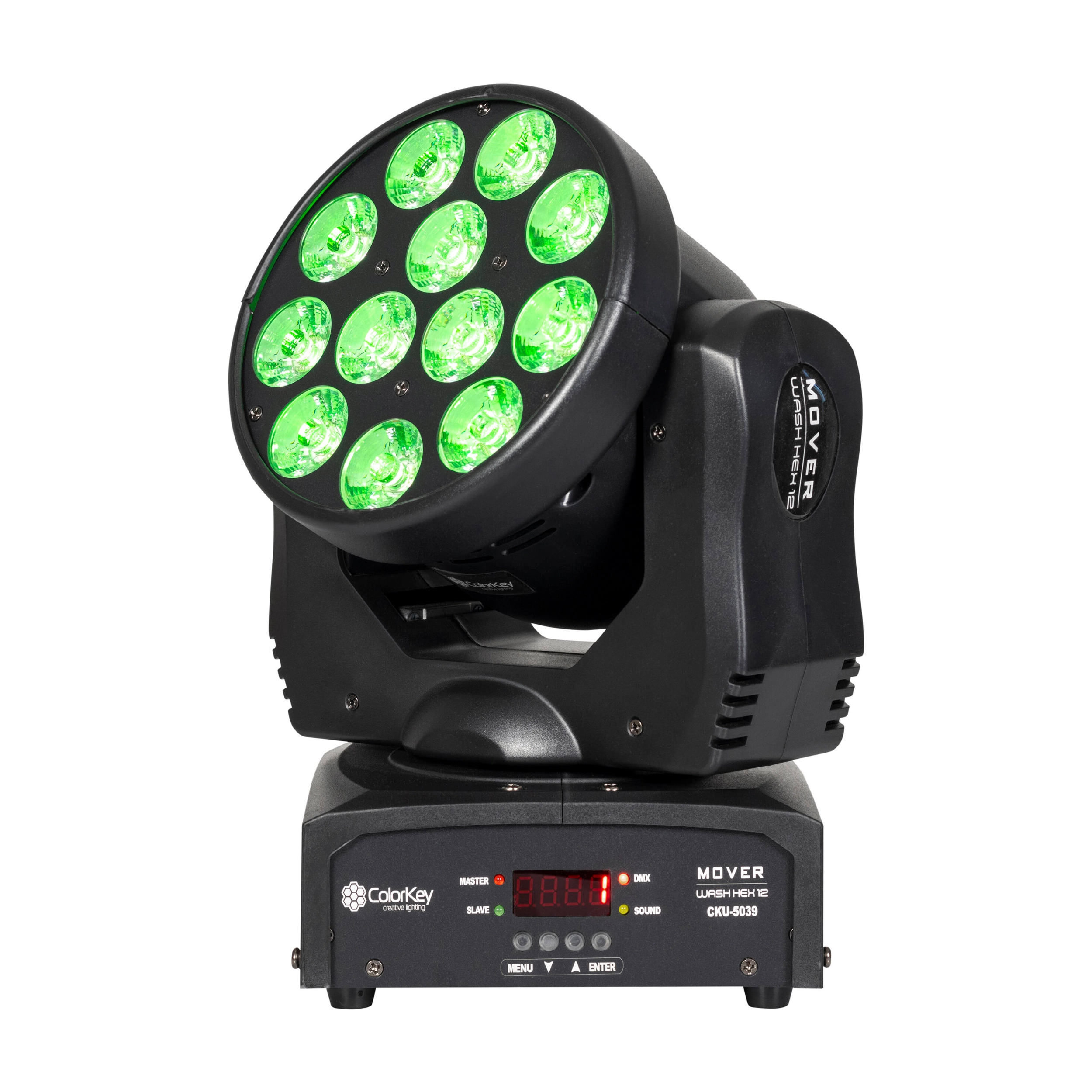 Colorkey Mover Wash HEX 12 LED Moving Head