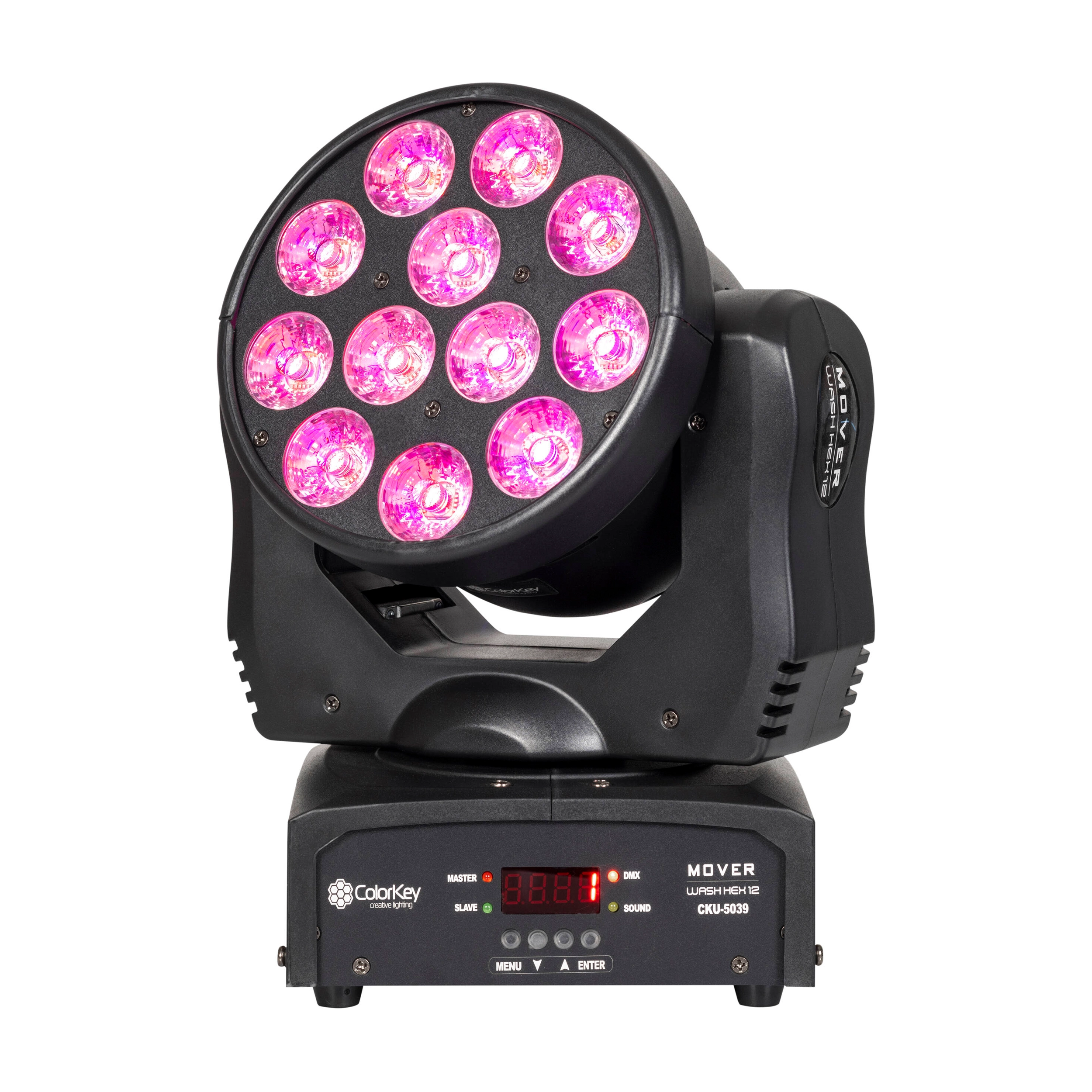 Colorkey Mover Wash HEX 12 LED Moving Head