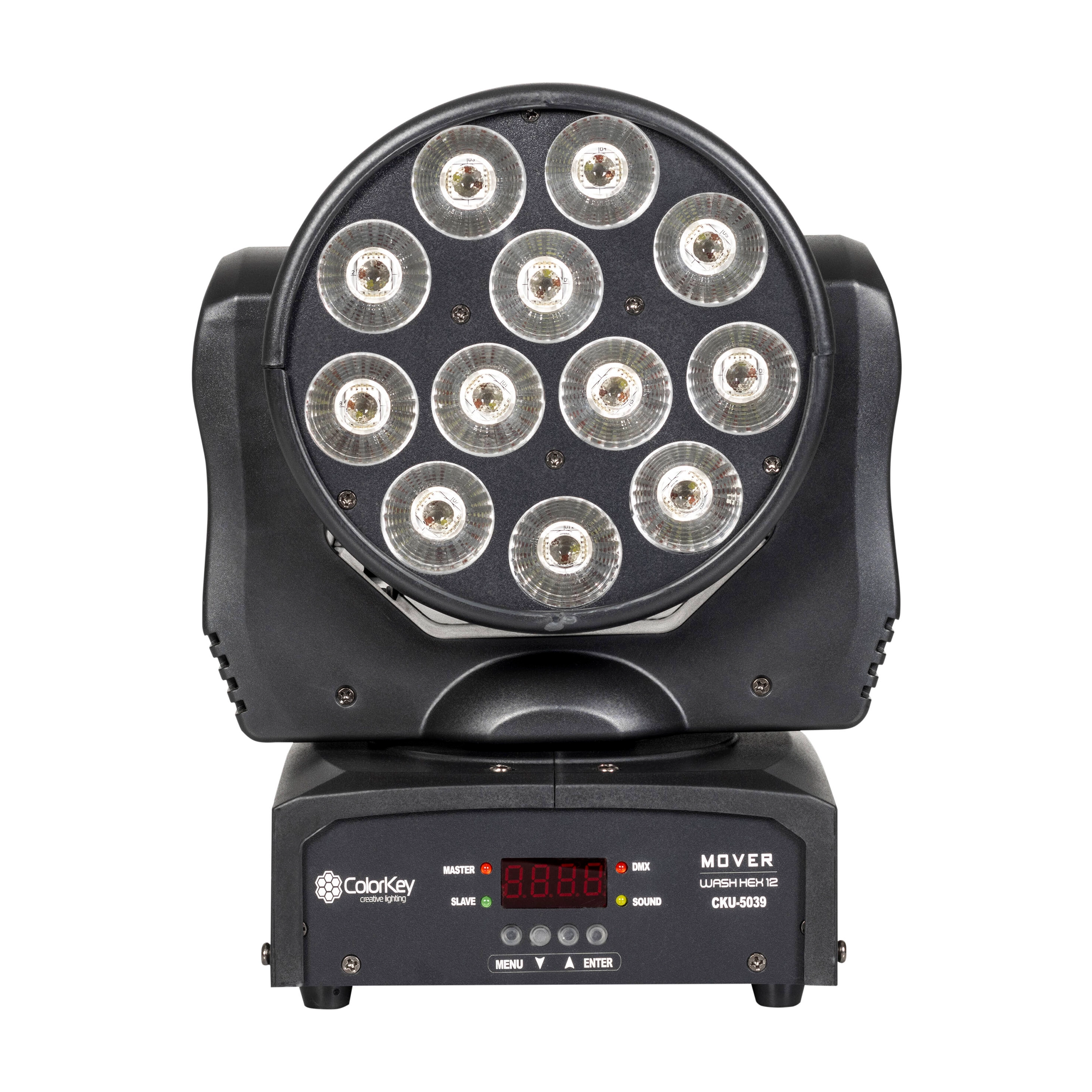 Colorkey Mover Wash HEX 12 LED Moving Head