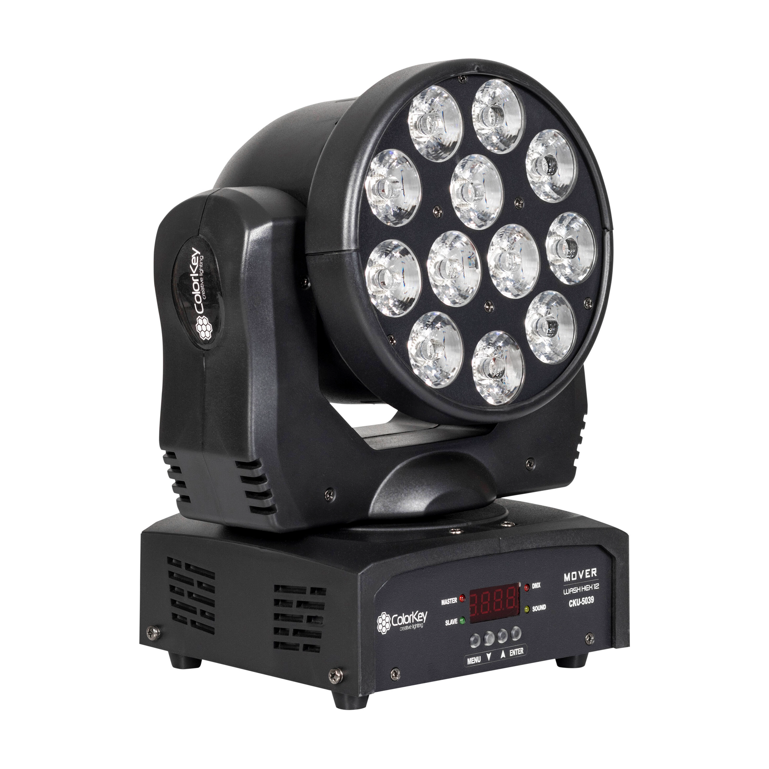 Colorkey Mover Wash HEX 12 LED Moving Head
