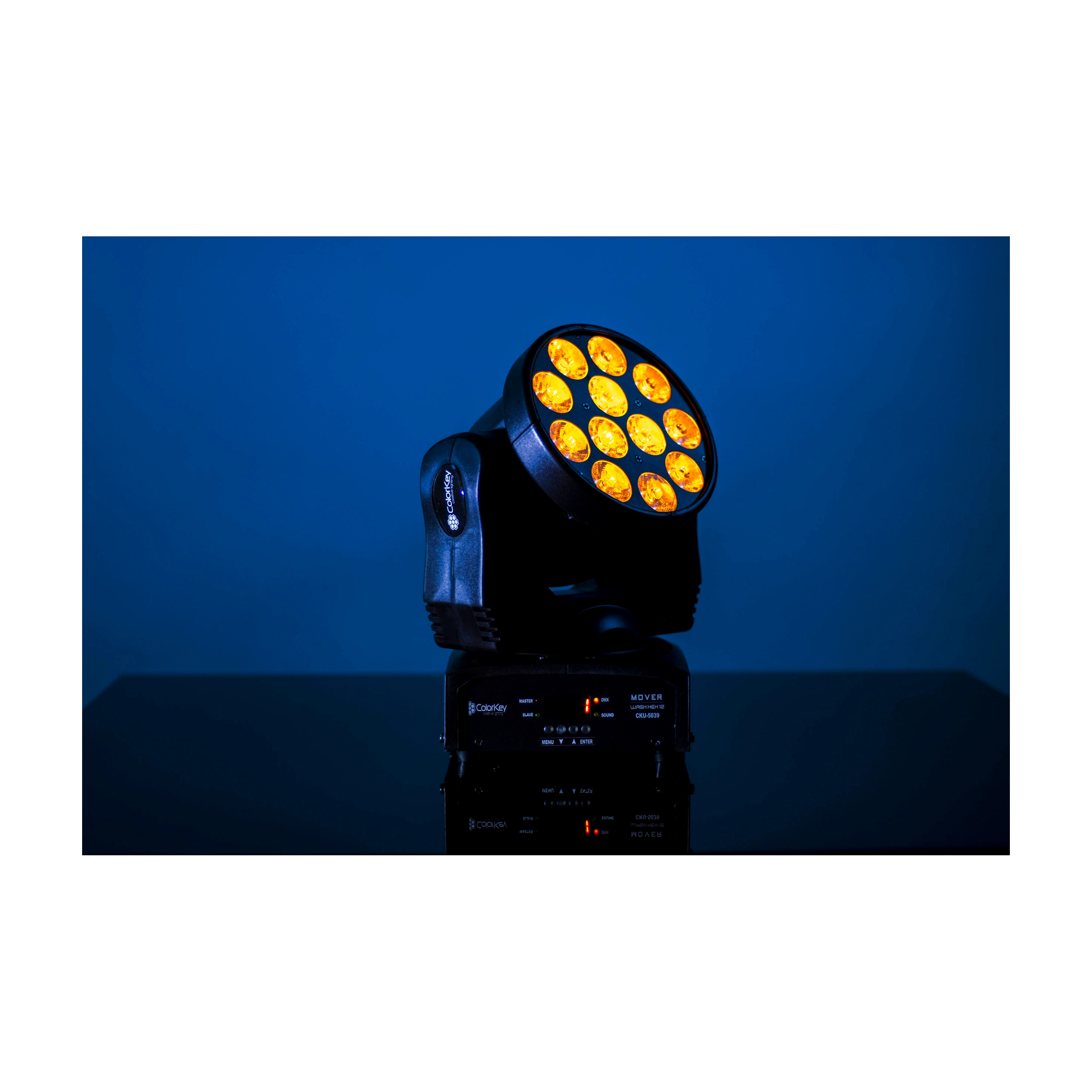Colorkey Mover Wash HEX 12 LED Moving Head