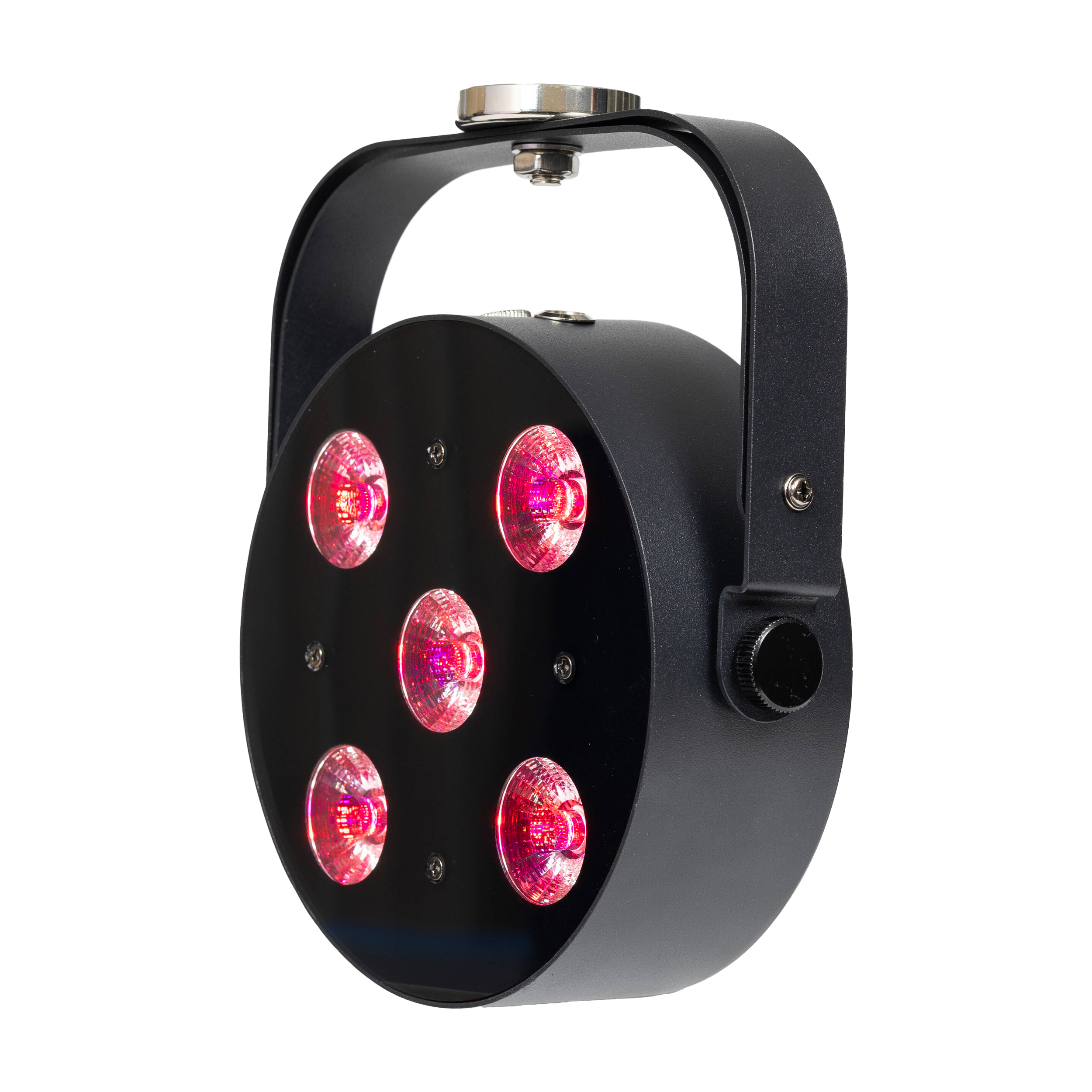 Colorkey Mobilepar Mini Hex 5 Wireless Rgbaw+Uv led fixture with hanger rig