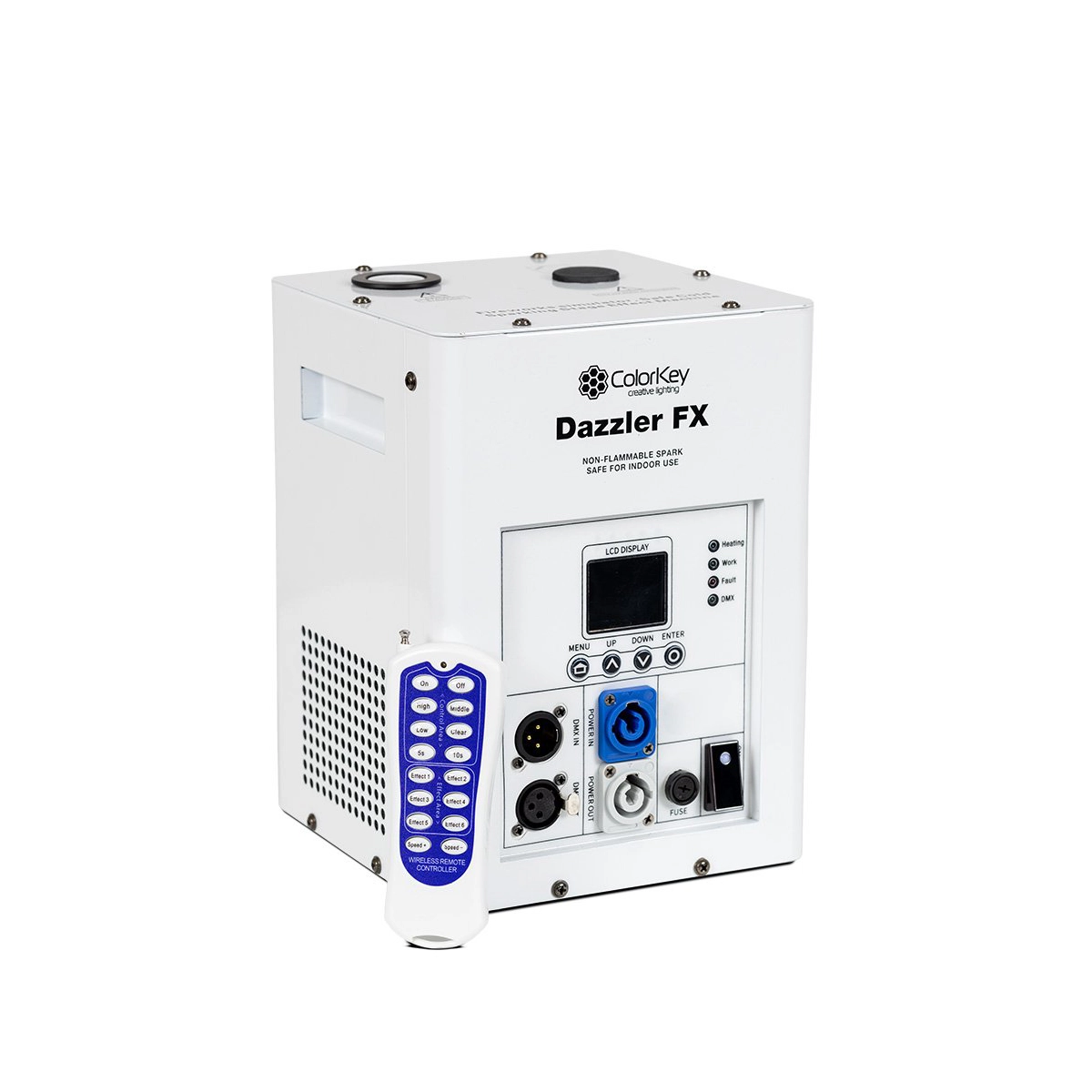 ColorKey Dazzler FX MK2 Cold Spark Machine - White