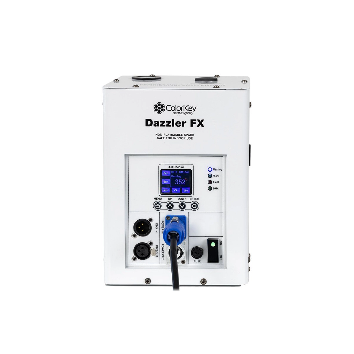 ColorKey Dazzler FX MK2 Cold Spark Machine - White