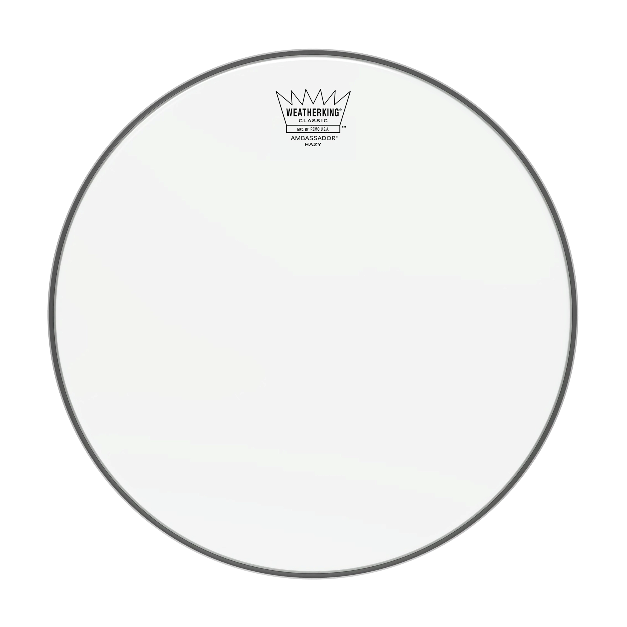 Remo 13" Snare Side Hazy Classic Fit Ambassador Clear Drumhead