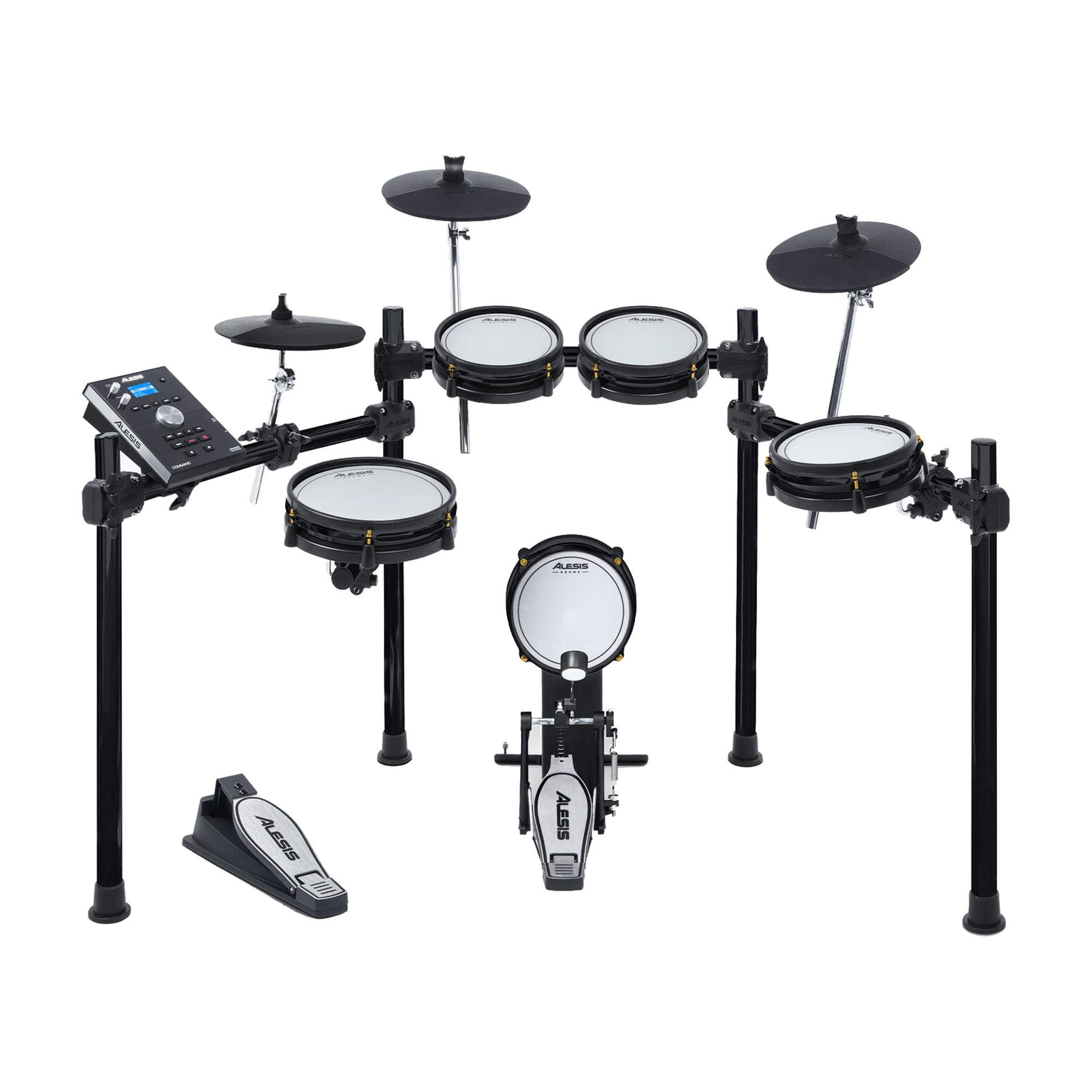 Alesis Command Mesh Kit Eight-Piece Electronic Drum Kit with Mesh Heads - B-Stock