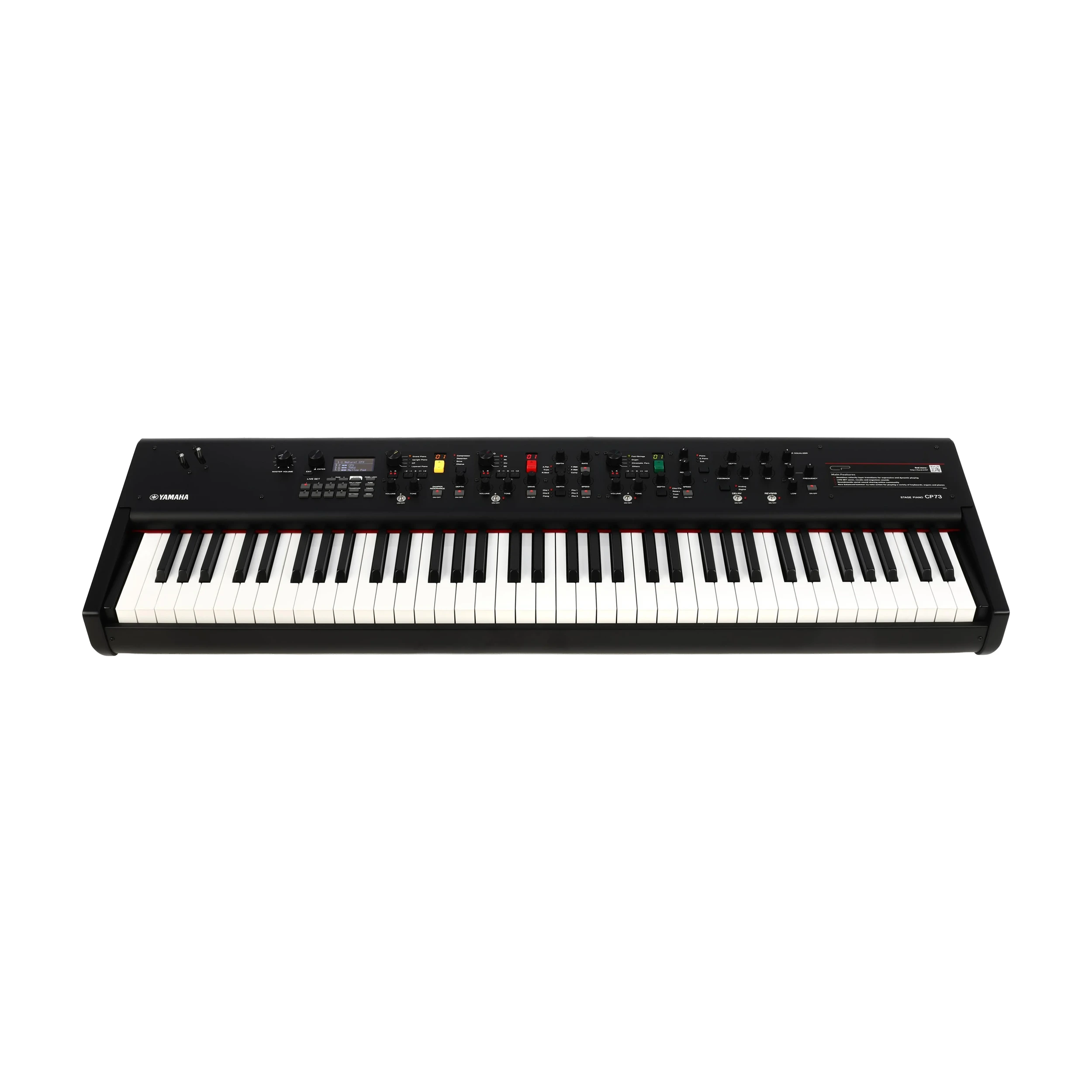 Front angle view of Yamaha CP73 Stage Piano