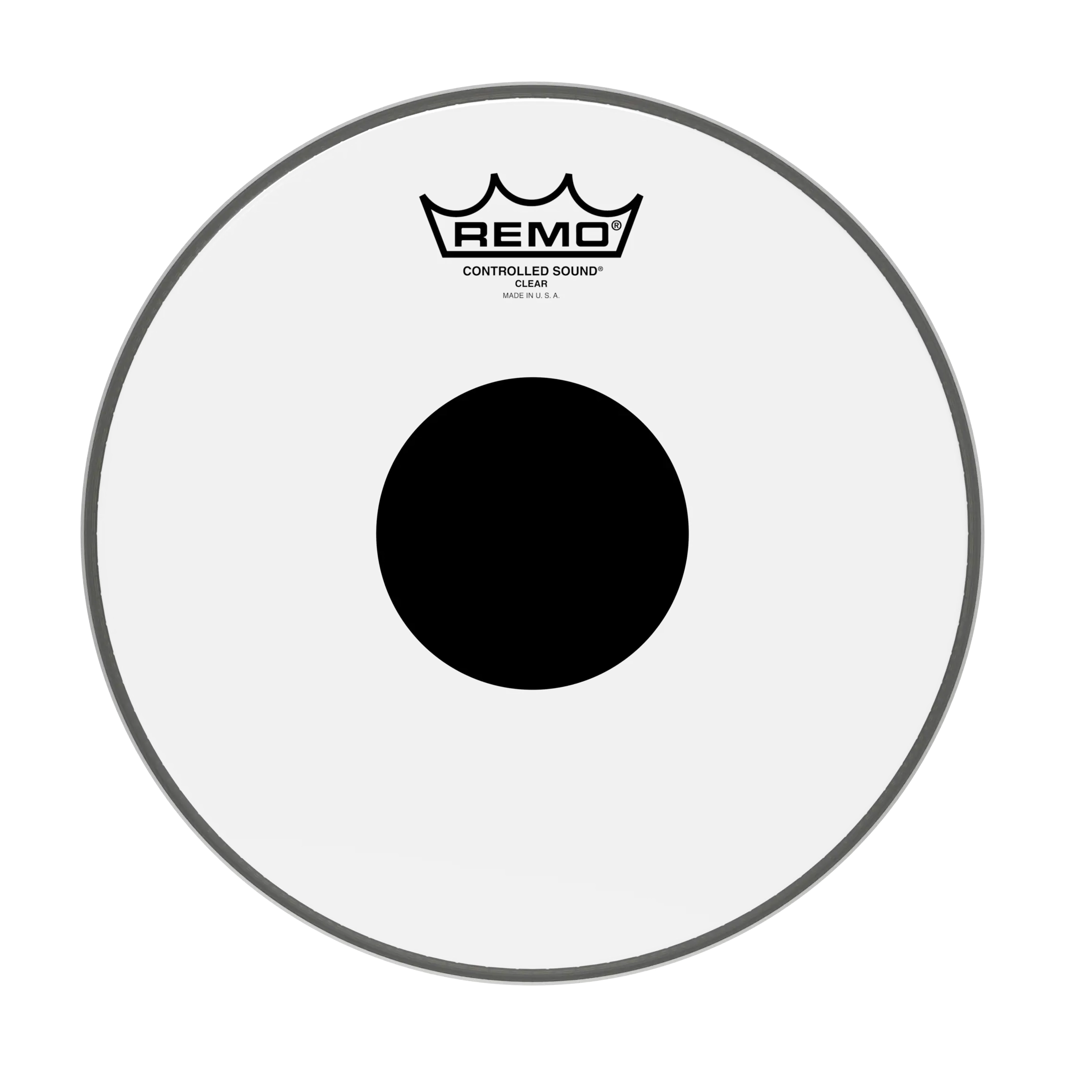 Remo 10" Controlled Sound Clear Black Dot Drumhead