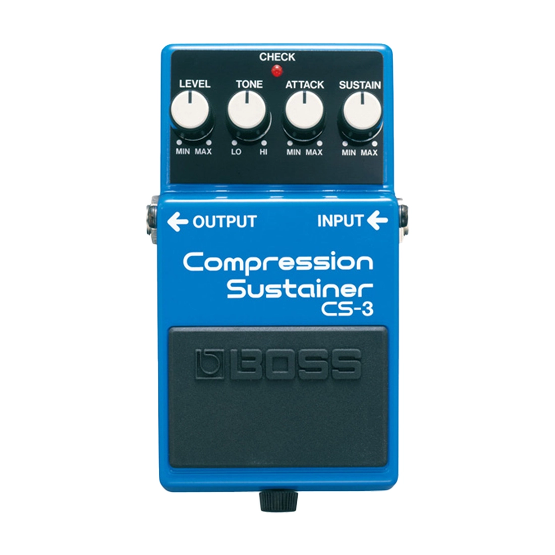 Front view of BOSS CS-3 COMPRESSION SUSTAINER