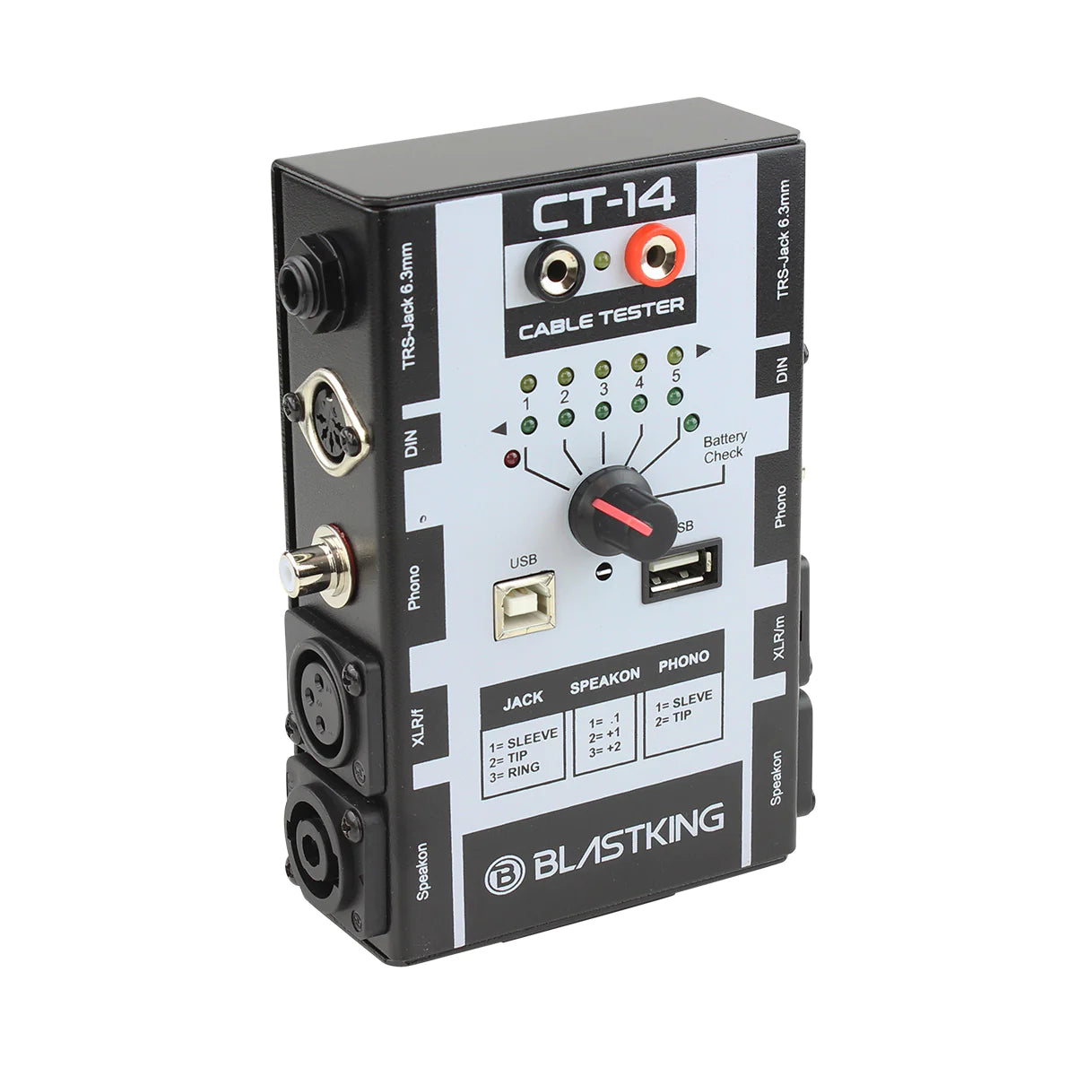 Probador de Cable de Función Blastking CT14