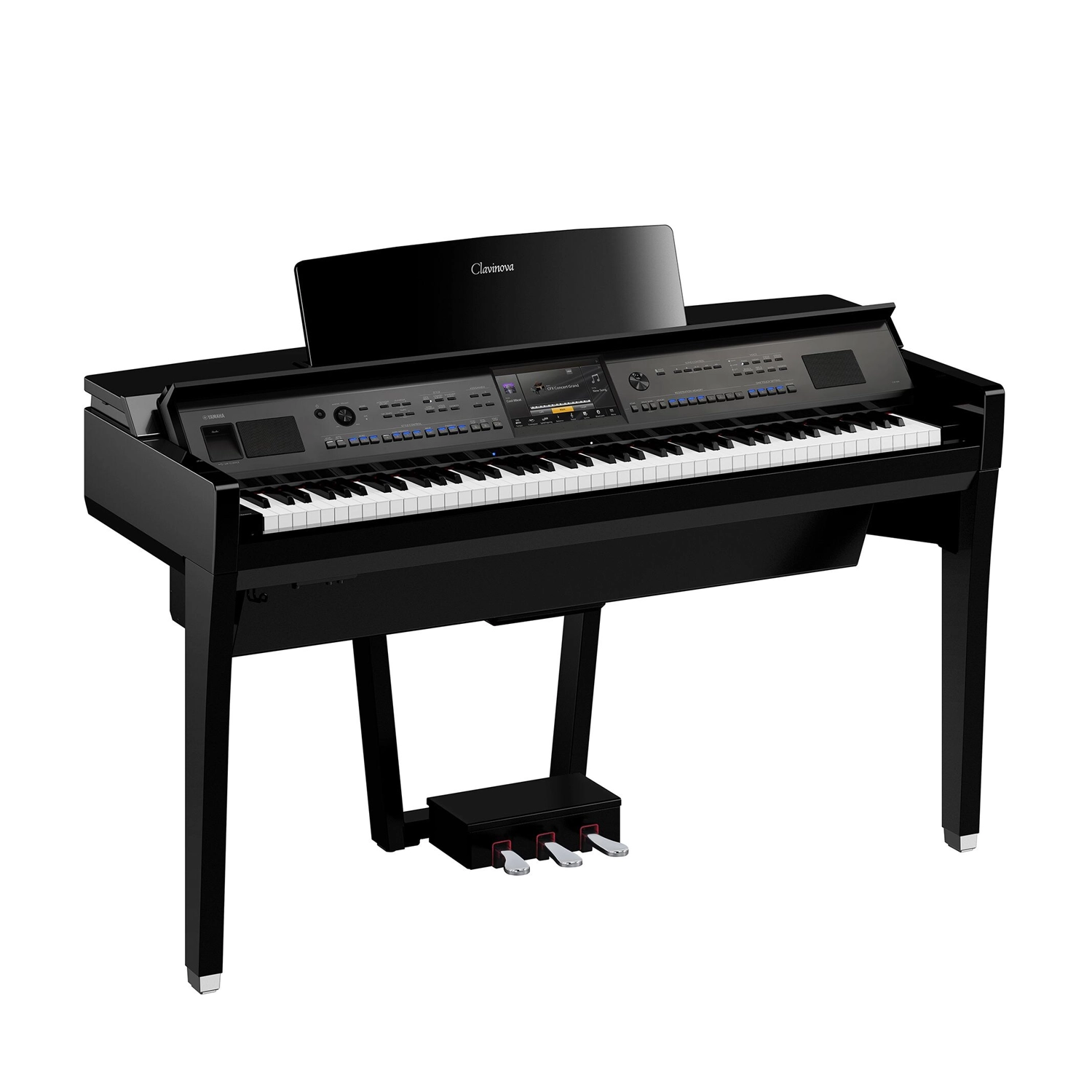Yamaha Clavinova CVP-909GP 88-Key Digital Grand Piano - Polished Ebony