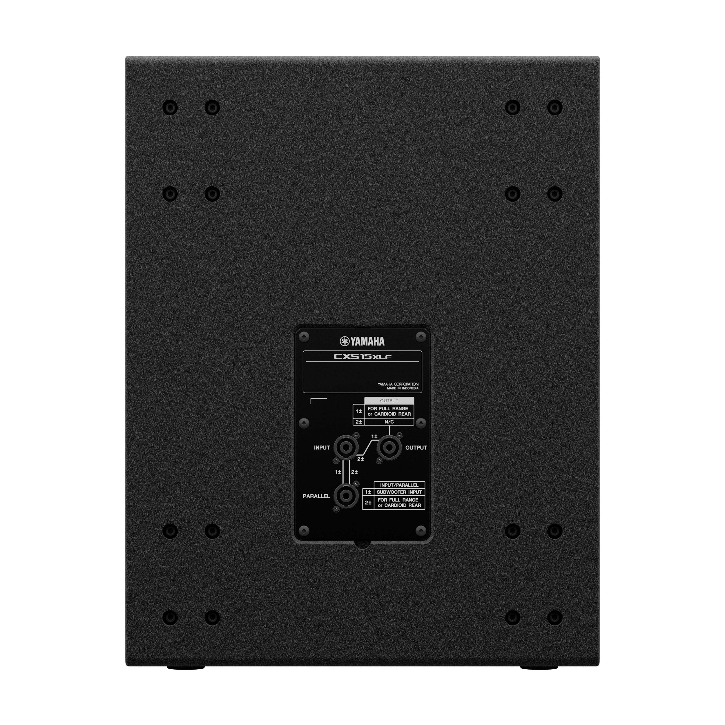Back view of Yamaha CXS15XLF 1600W 15" Passive Subwoofer