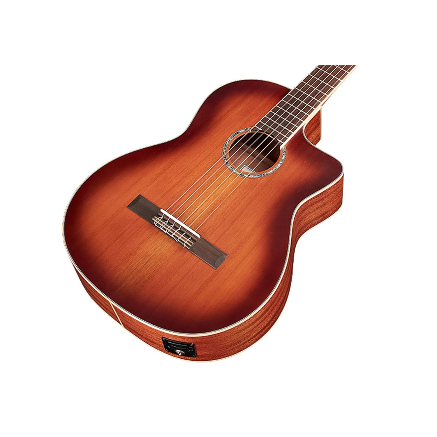 Cordoba C4-CE Classic Electric Guitar - Edgeburst