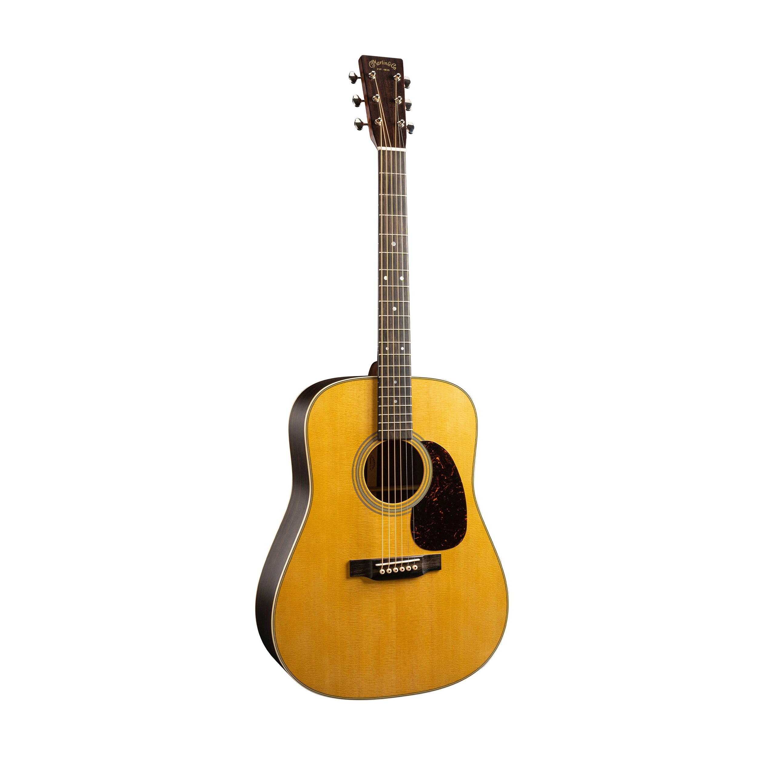 Martin D-28 Satin Standard Series Acoustic Guitar - Satin Natural With Aging Toner