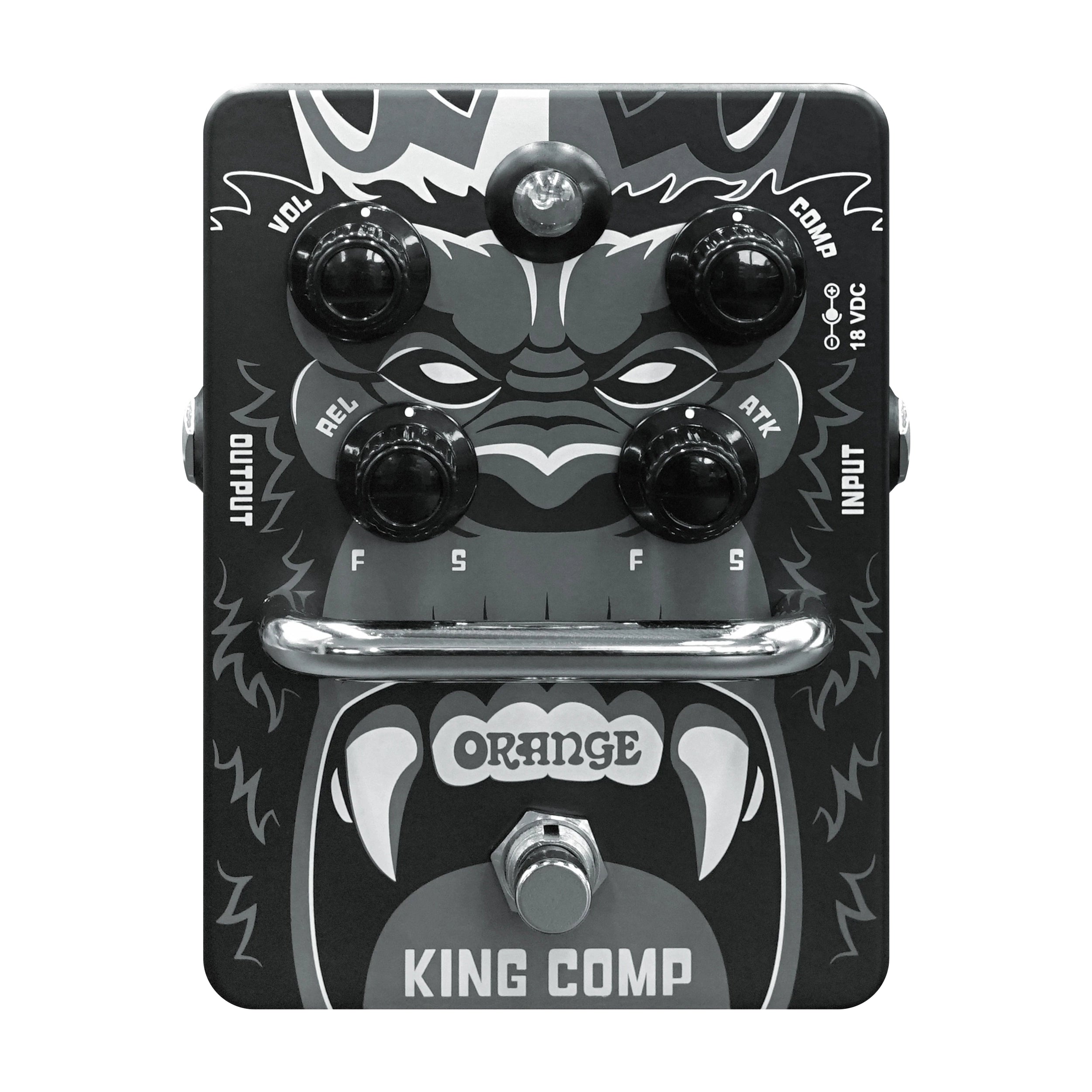 Orange King Comp VCA Compressor Pedal