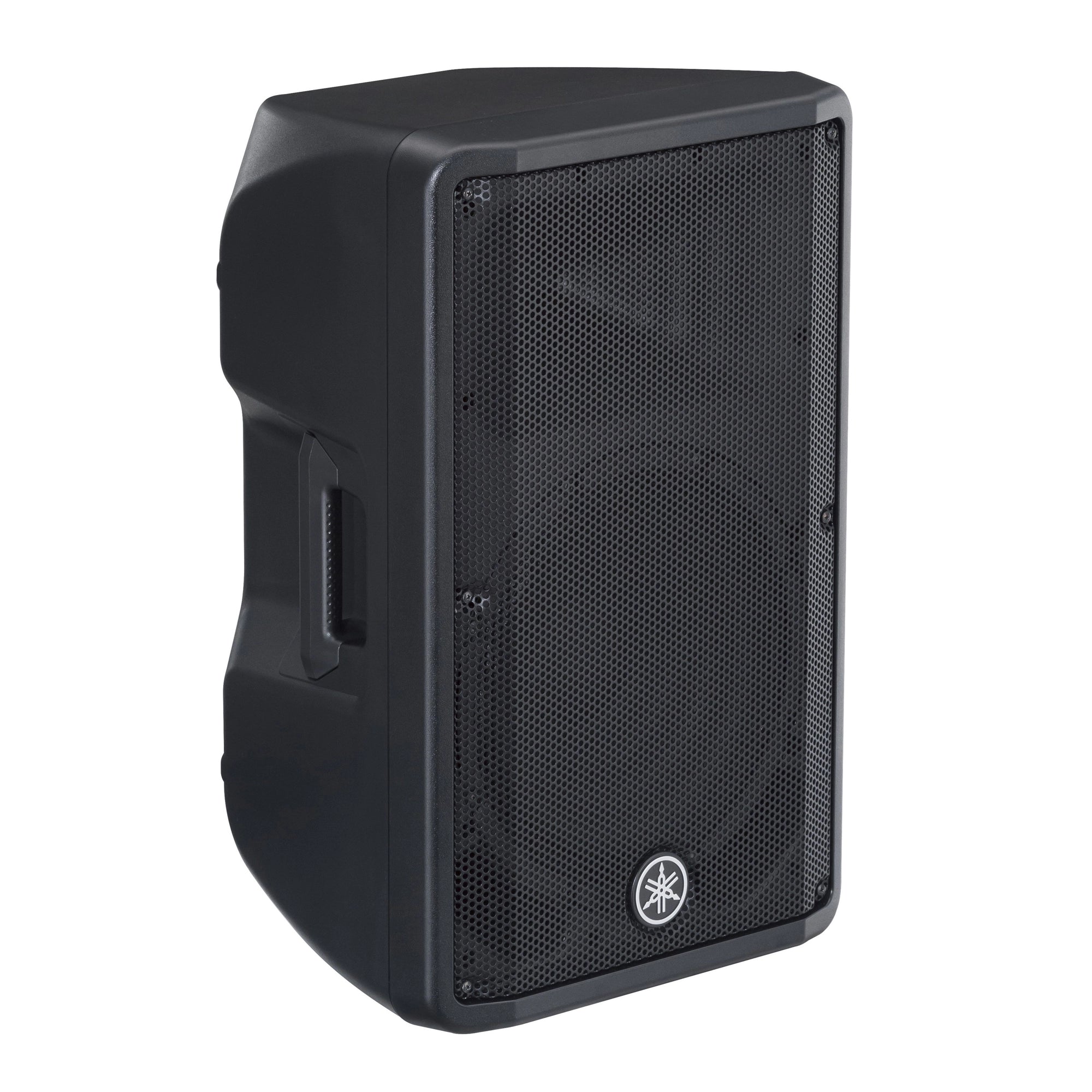 Front angle view of Yamaha DBR12 Active 12" Speaker 1000W