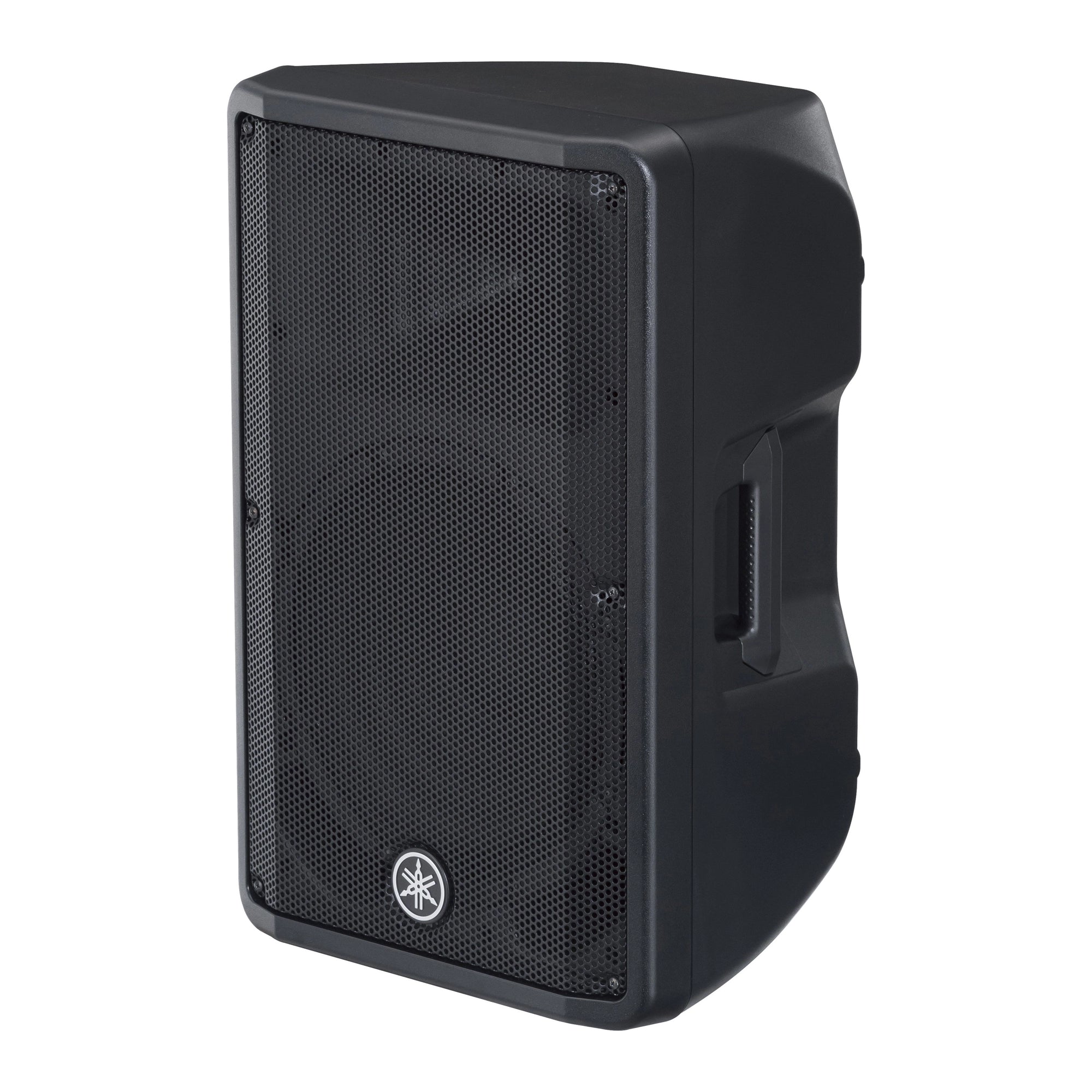 Front angle view of Yamaha DBR12 Active 12" Speaker 1000W