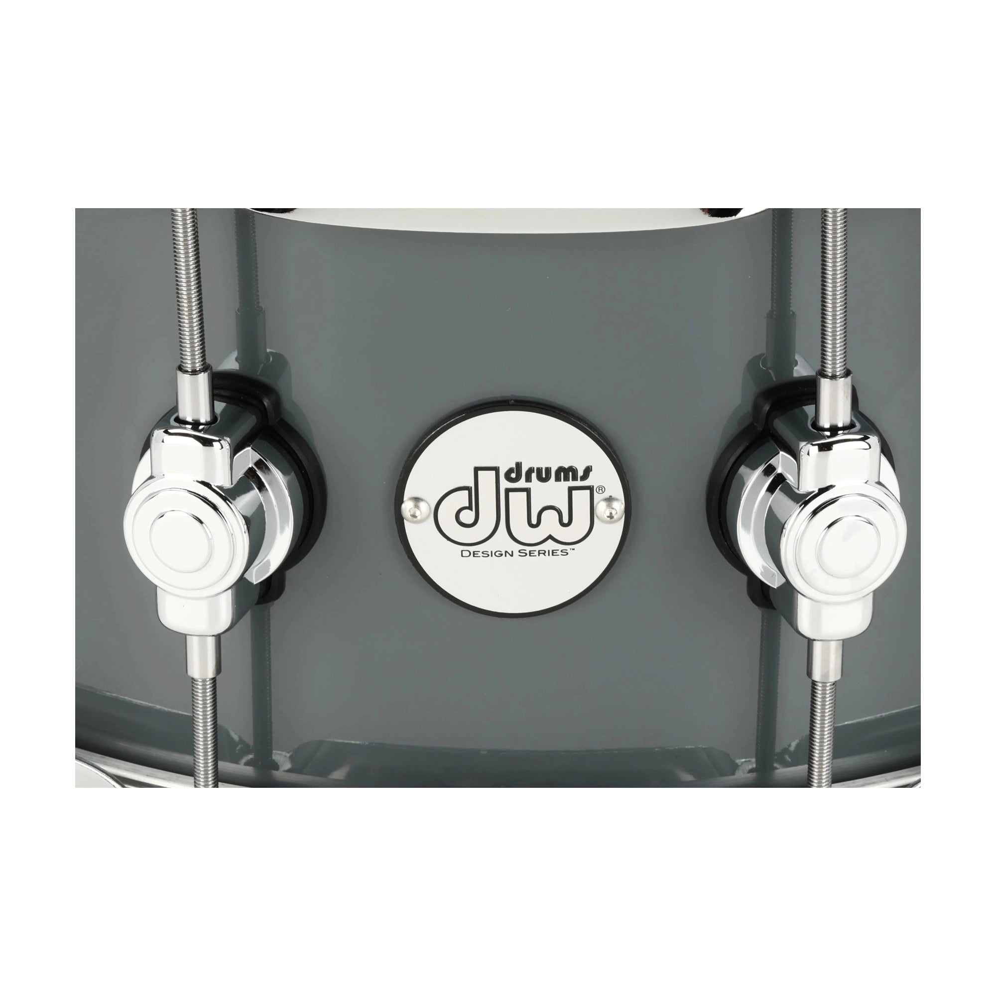 DW Design Series 6" X 14" Snare Drum - Steel Grey
