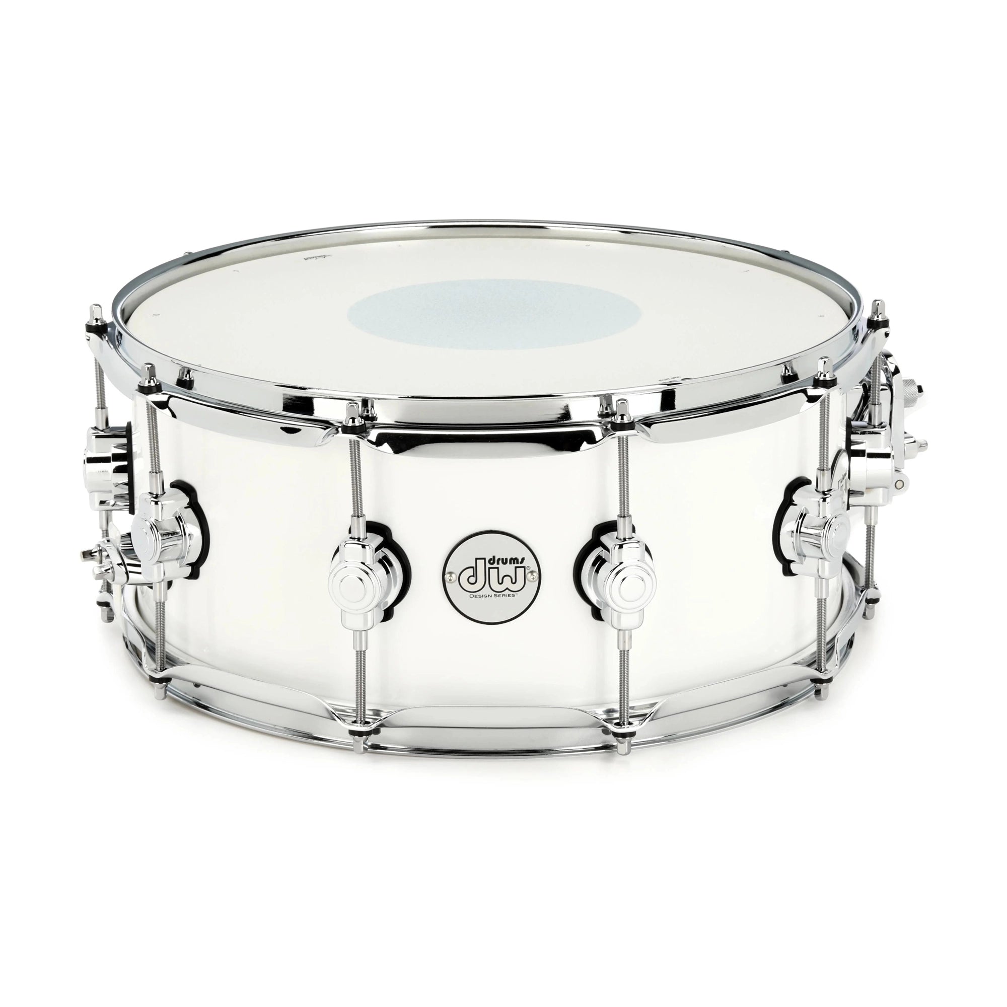 DW Design Series 6" X 14" Snare Drum - Gloss White