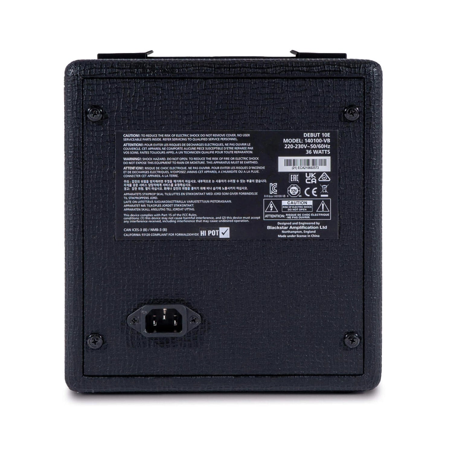 Blackstar Debut 10E 10W 2x3" Guitar Combo Amplifier - Black