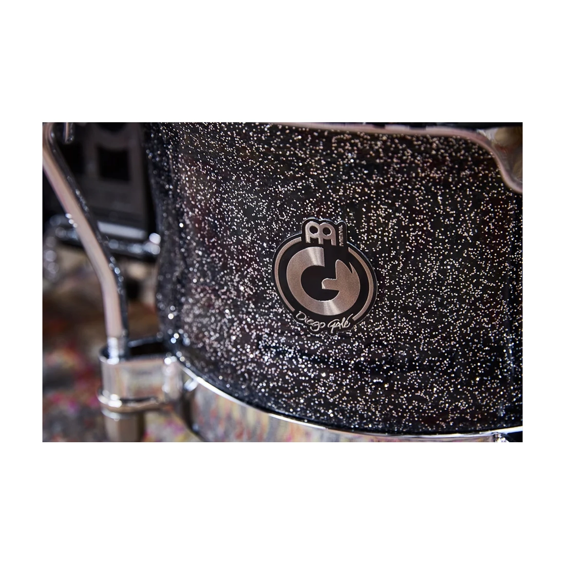 Meinl Percussion Diego Galé Signature 7" & 8.5" Bongos - Midnight Star