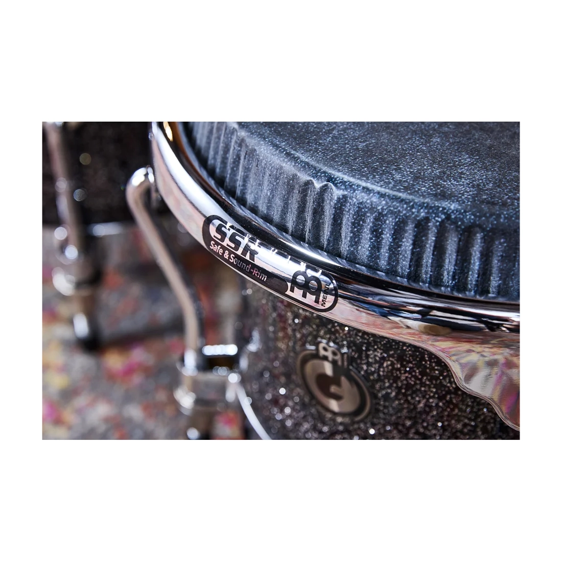 Meinl Percussion Diego Galé Signature 7" & 8.5" Bongos - Midnight Star