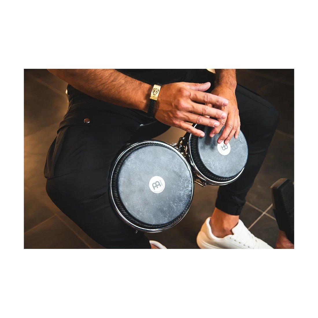 Meinl Percussion Diego Galé Signature 7" & 8.5" Bongos - Midnight Star