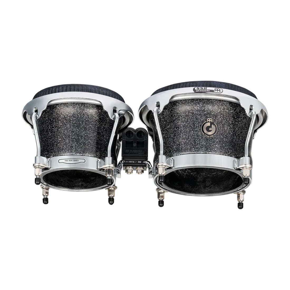 Meinl Percussion Diego Galé Signature 7" & 8.5" Bongos - Midnight Star