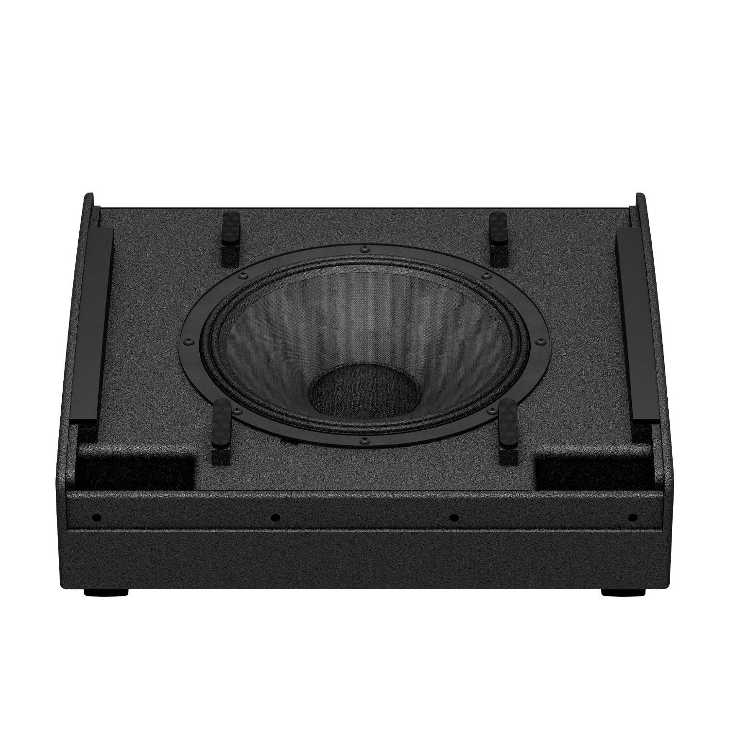 Yamaha DHR12M 1000W 12-Inch Powered Loudspeaker front view components