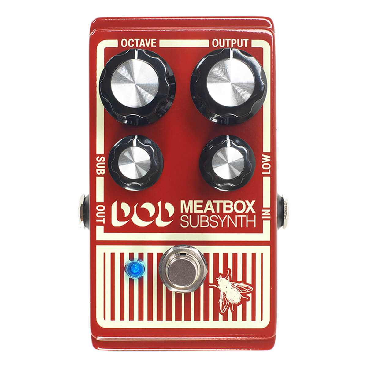 Dod Meatbox Bass Subharmonic Synthesizer Pedal And Low-End Enhancer