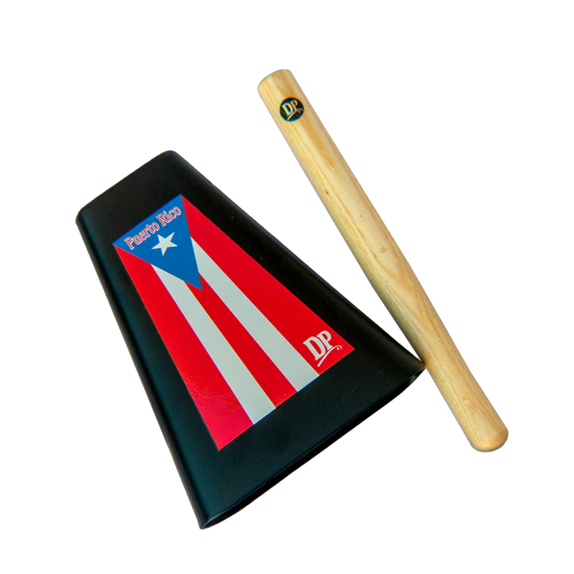 Juego de Cowbell, Baqueta y Bolsa Don Pablo Professional.