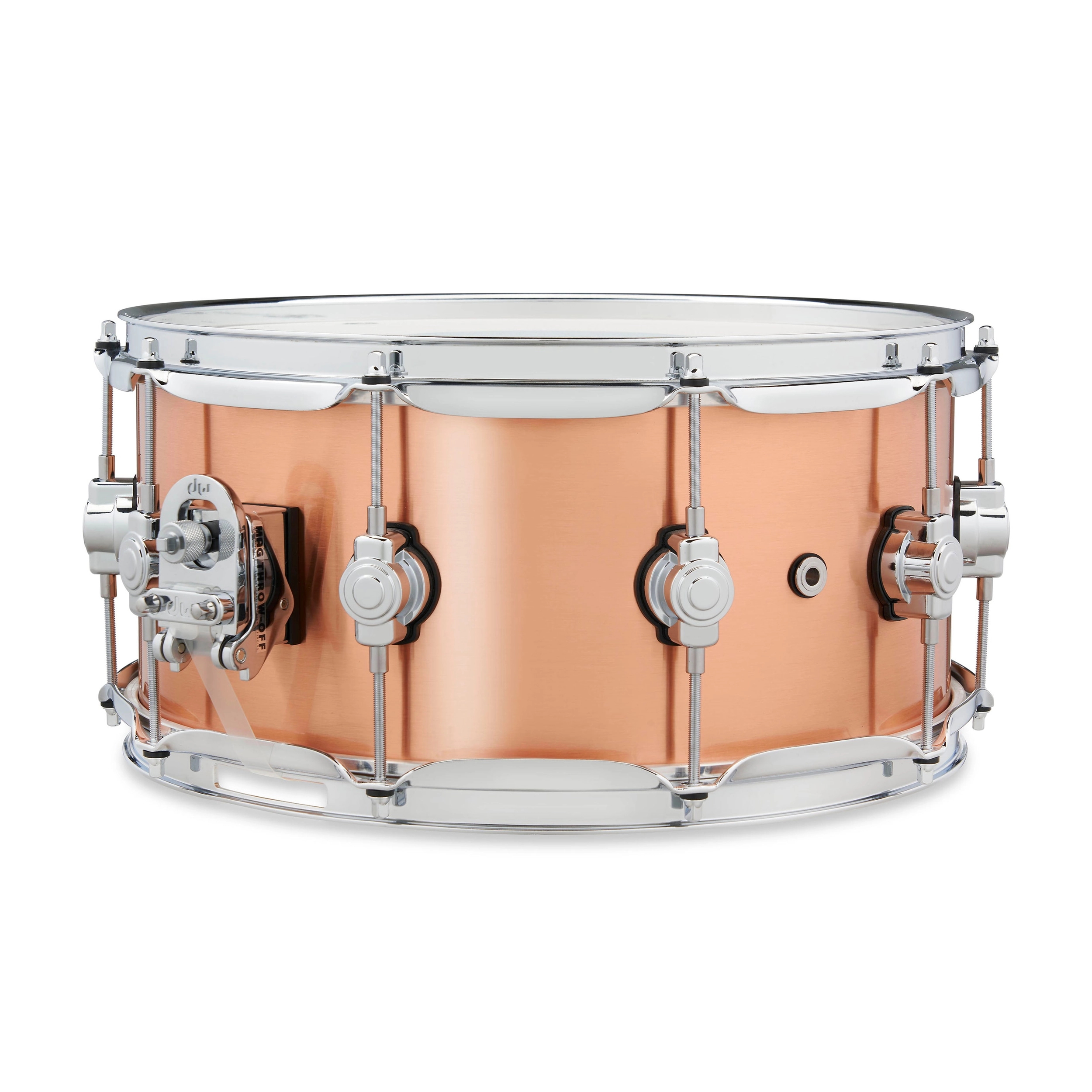 DW Performance Series Snare Drum - 6.5 x 14-inch - Polished Copper