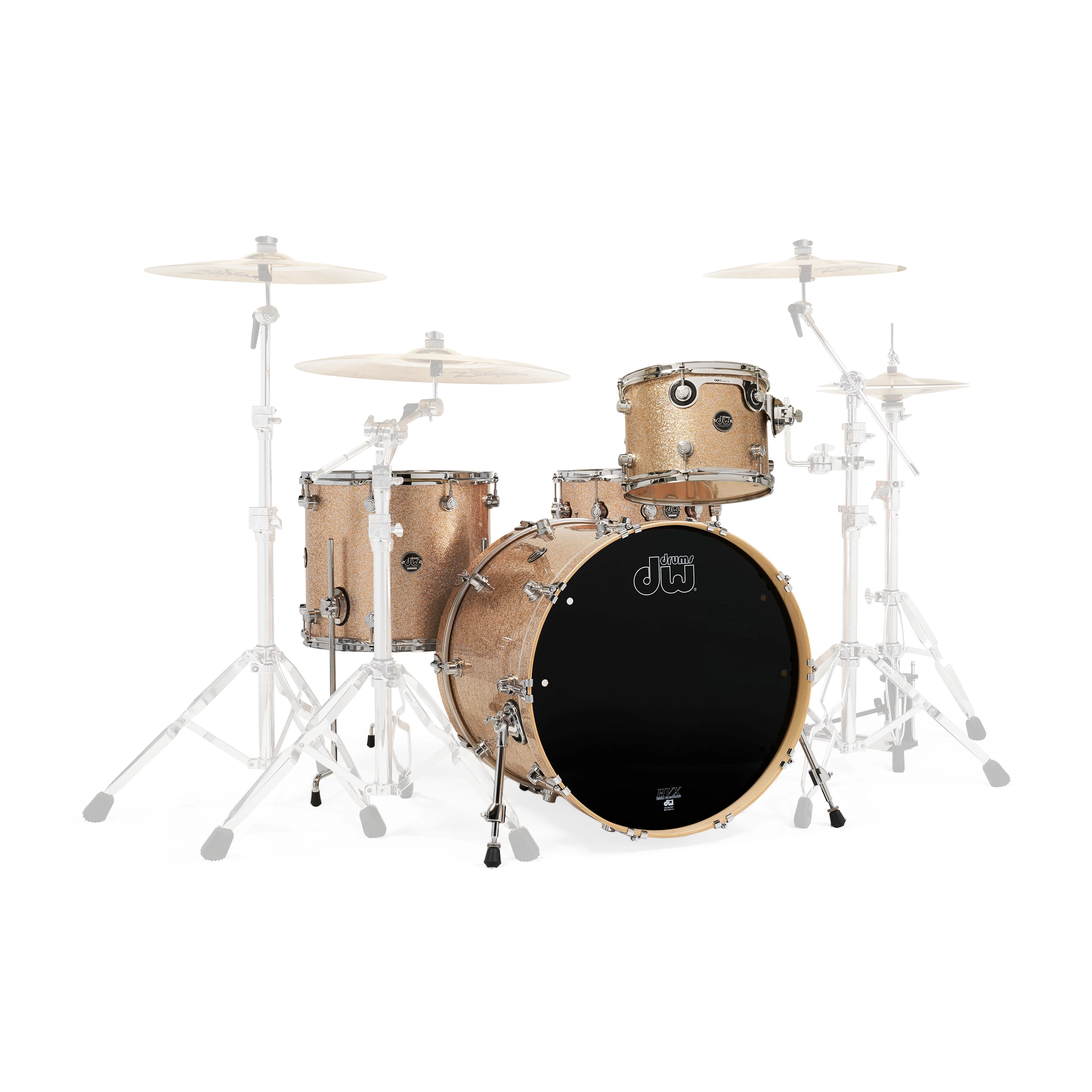 DW Performance Series 4-piece Shell Pack - Bermuda Sparkle