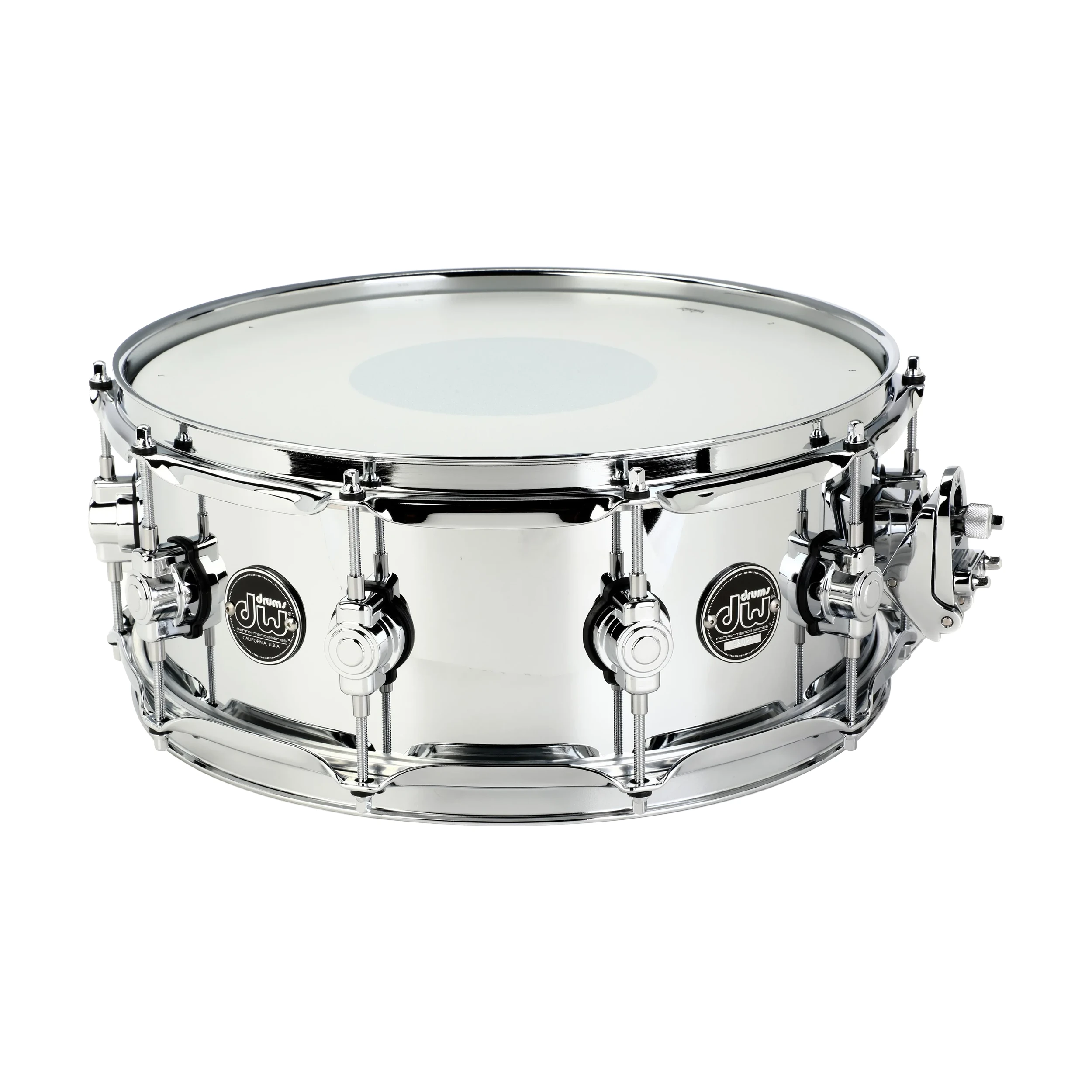 DW Performance Series Steel 5.5 x 14-inch Snare Drum - Polished