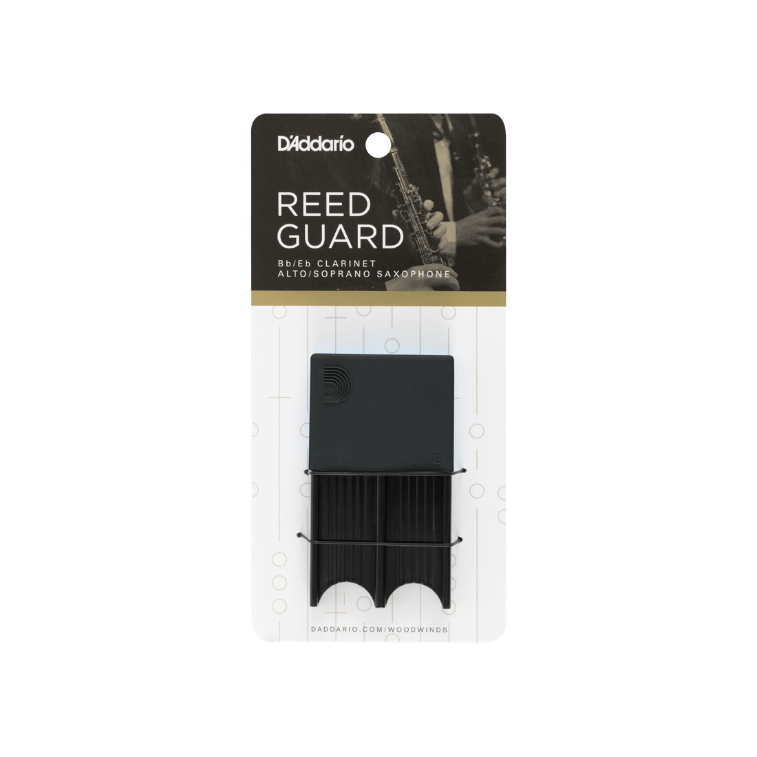 Funda para cañas de clarinete Bb Daddario/Saxofón alto