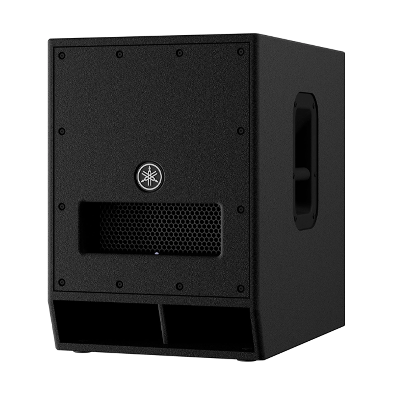 Yamaha DXS12MKII 12" Powered Subwoofer front side angle view