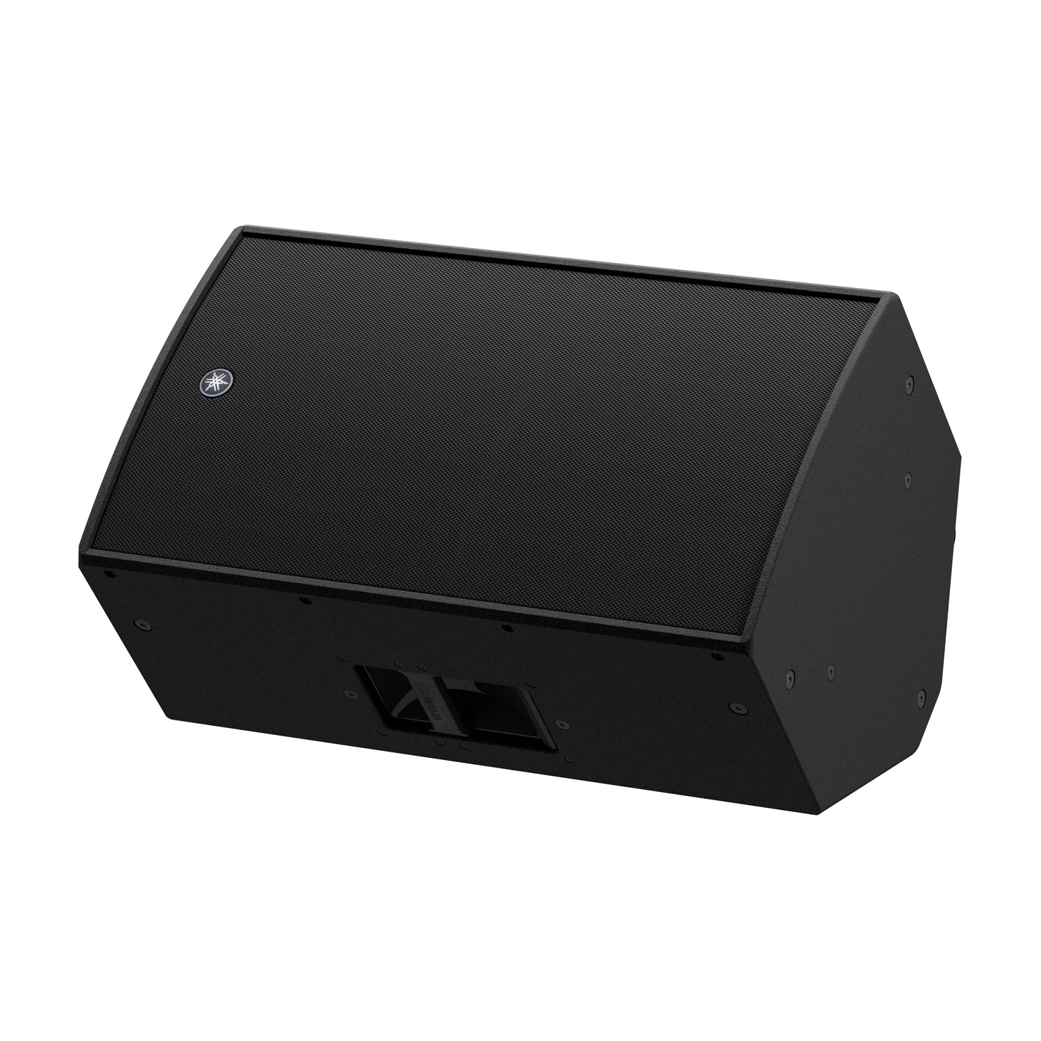 Yamaha DZR15 2000W 2-way Powered Speaker 15" front side angle view floor monitoring