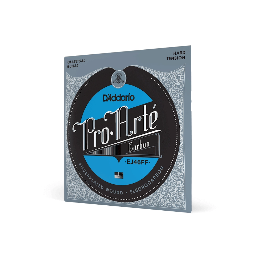D'Addario Hard Tension Pro-Arte Carbon, Dynacore Basses Classical Guitar Strings